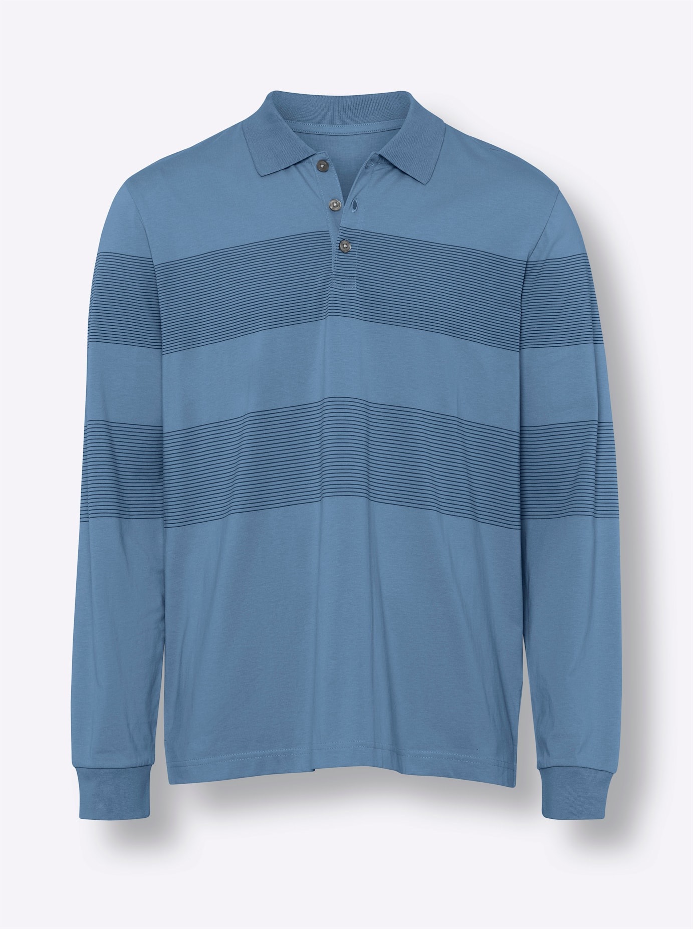 Classic Poloshirt »Langarm-Poloshirt«, (1 tlg.)
