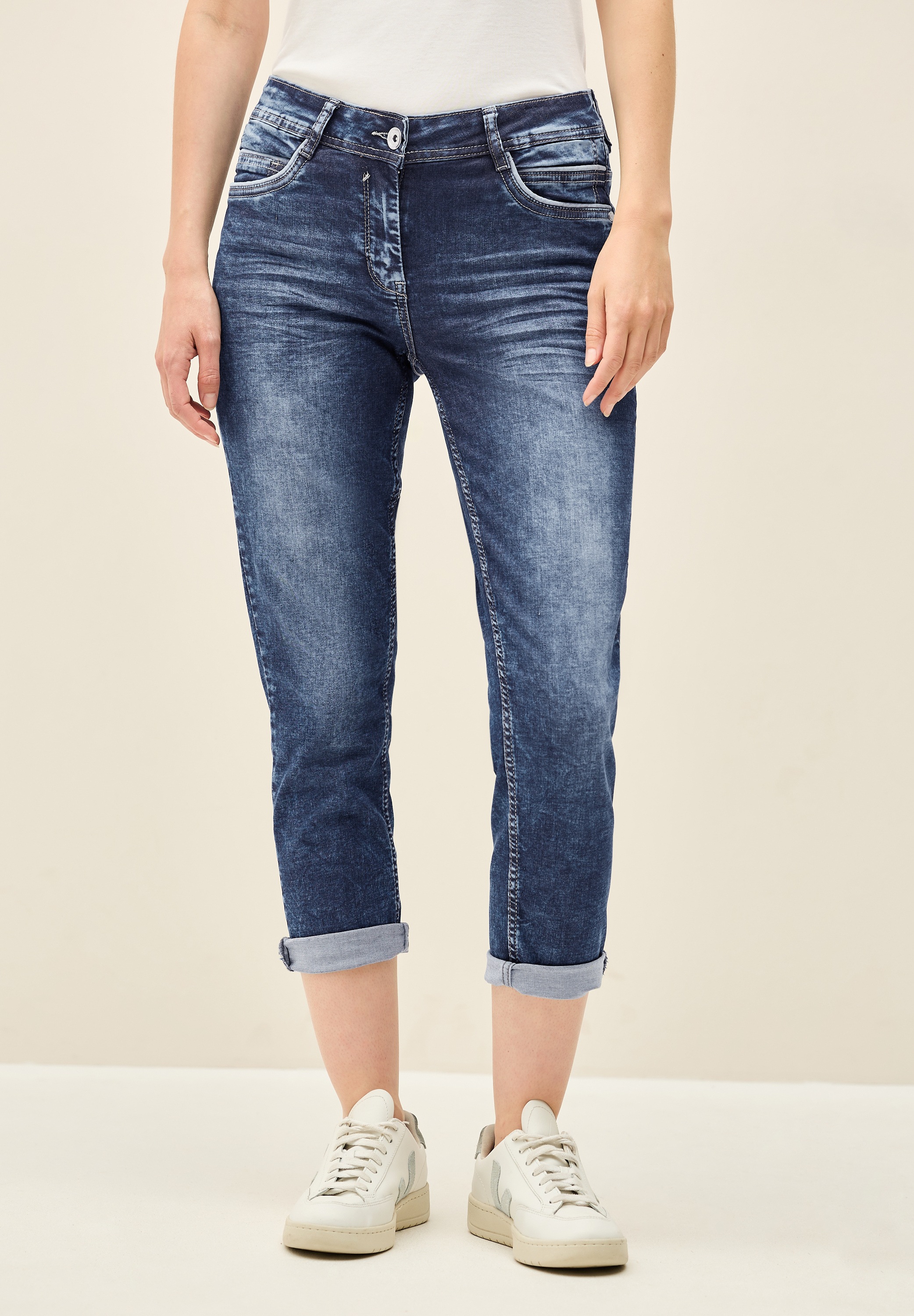 Cecil Comfort-fit-Jeans, Middle Waist günstig online kaufen