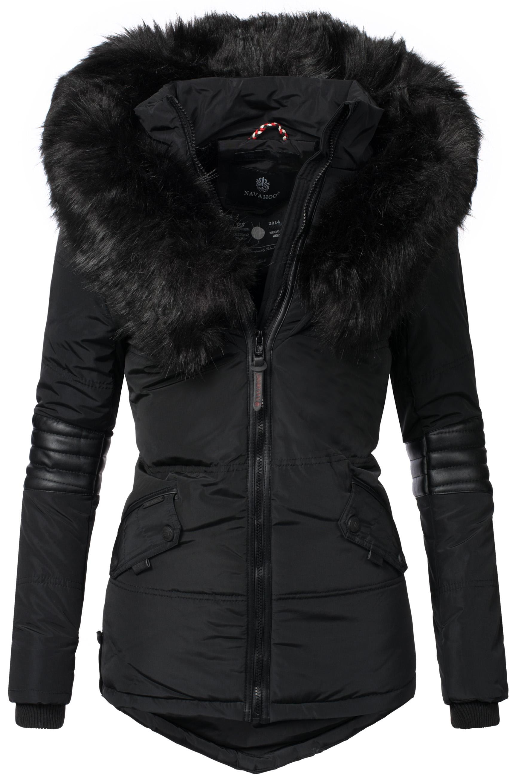 Navahoo Winterjacke »Nirvana« su Kapuze edle S...