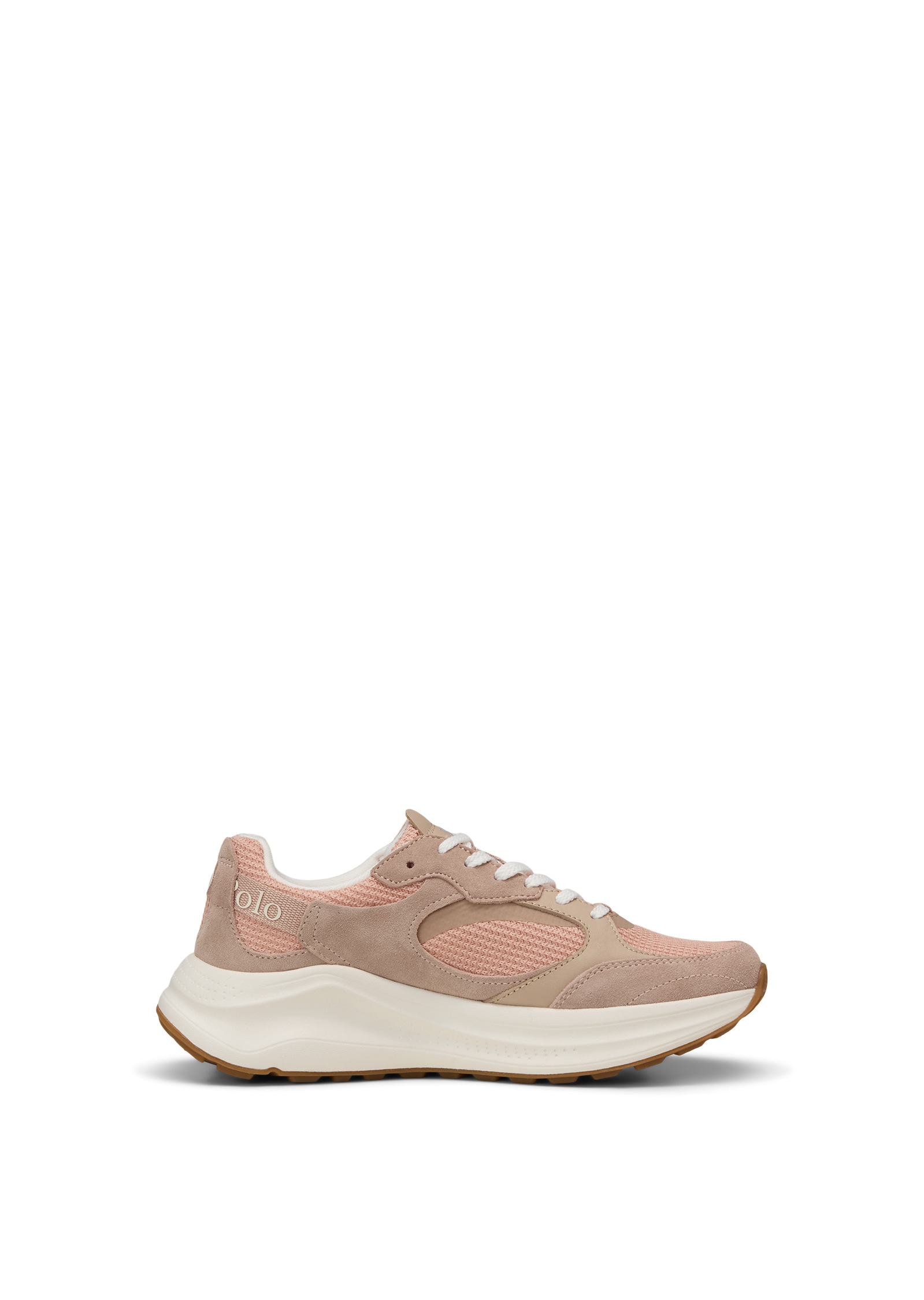 Marc O'Polo Sneaker »aus Rindleder mit Mesh-Einsatz«