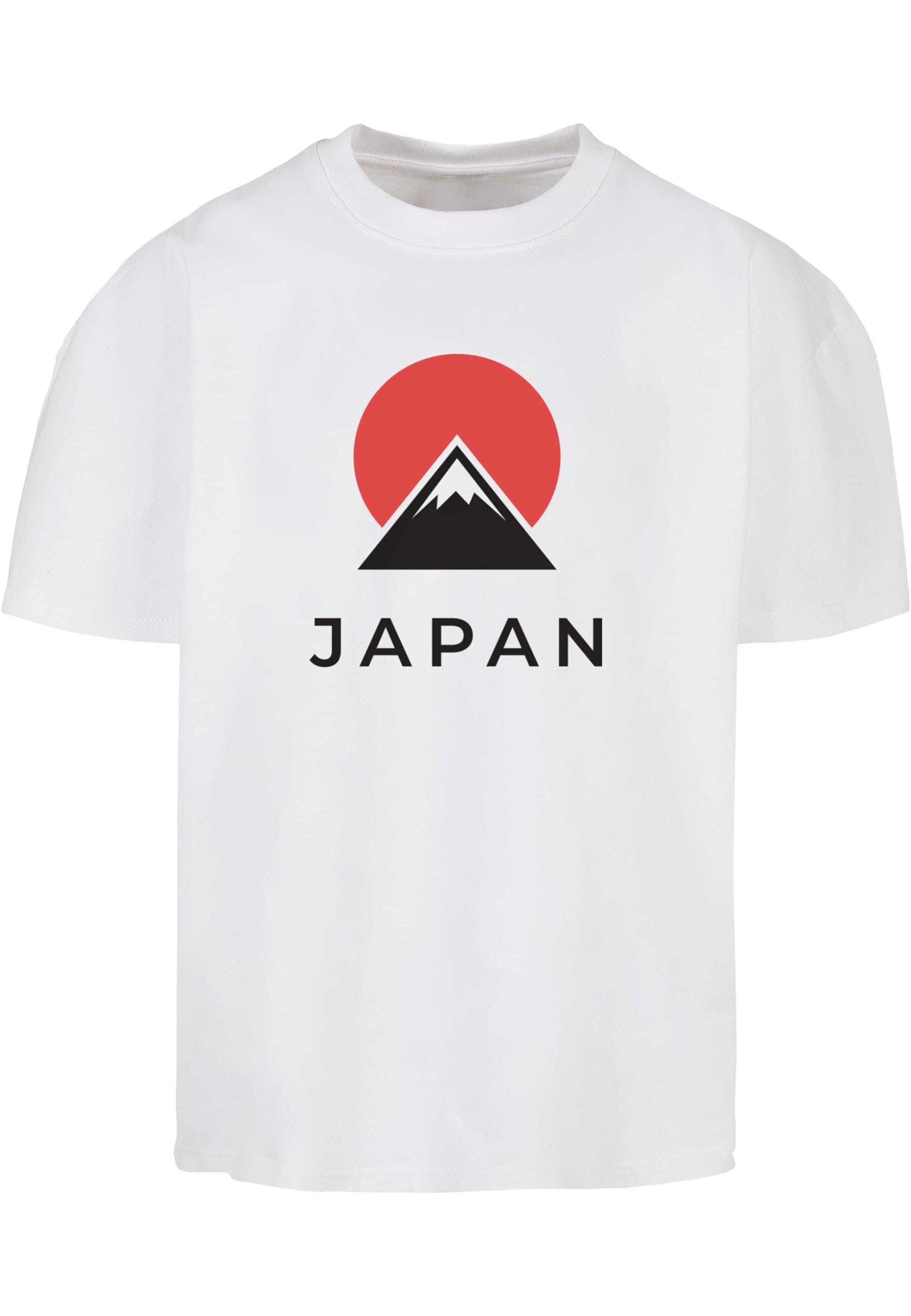 T-Shirt »Merchcode Herren Japan Ultra Heavy Cotton Box T-Shirt«, (1 tlg.)