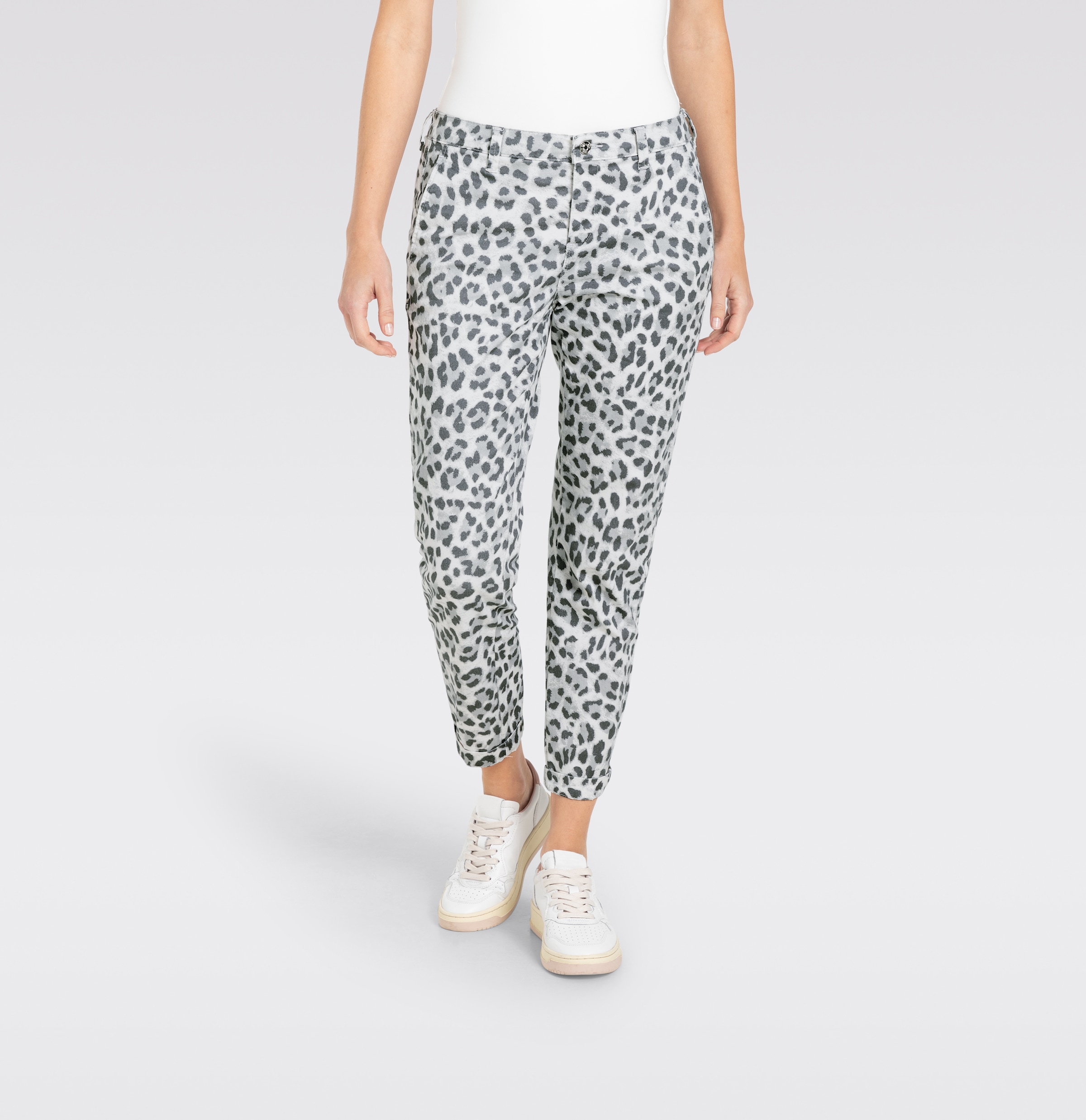 MAC Chinohose "CHINO turn up" mit dezentem Glanz, elegant und sportiv zugle günstig online kaufen