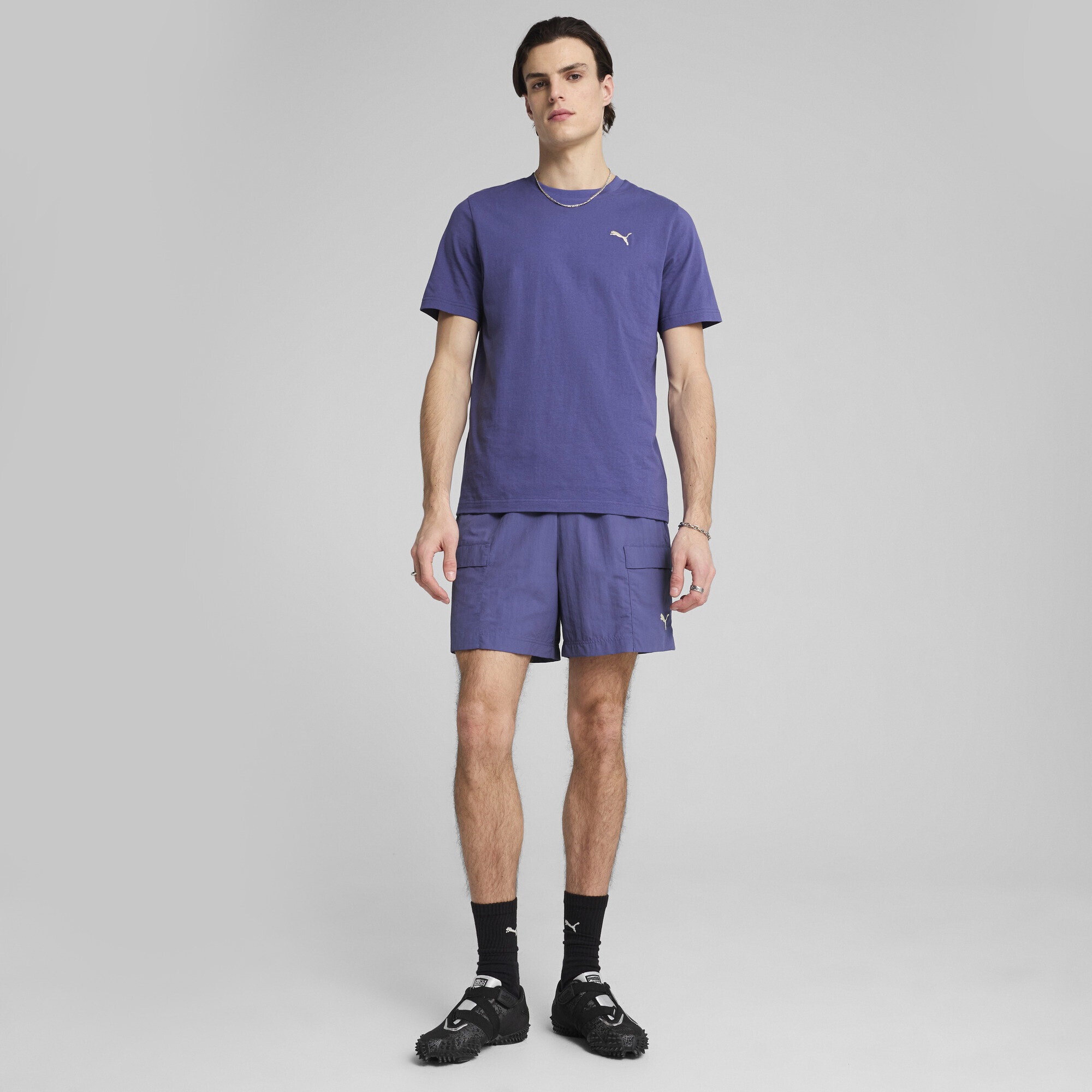 PUMA Shorts »WARDROBE ESS Relaxed 6" Cargoshorts Herren«