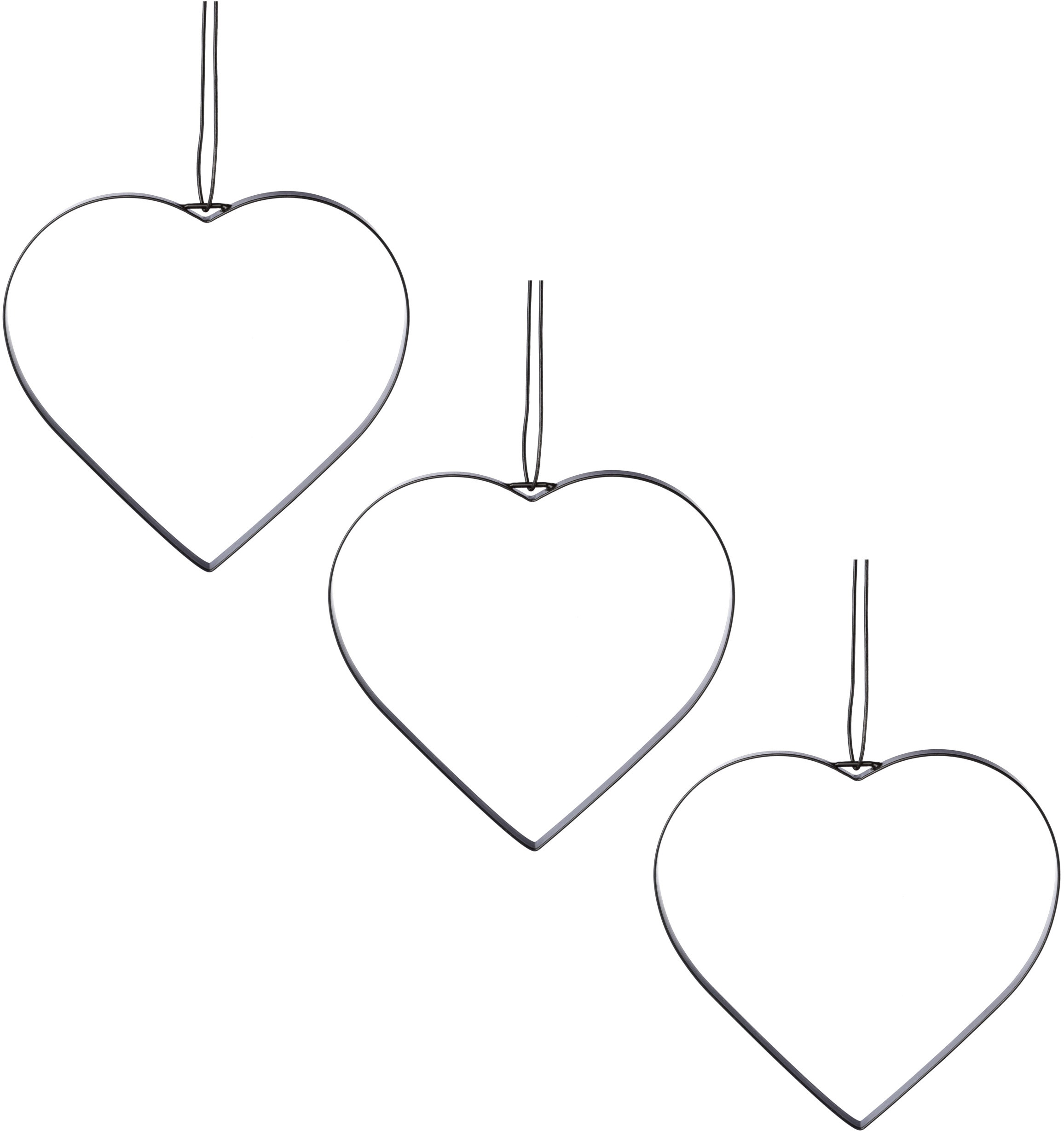 Creativ deco Dekohänger mit hochwertigem Lederband