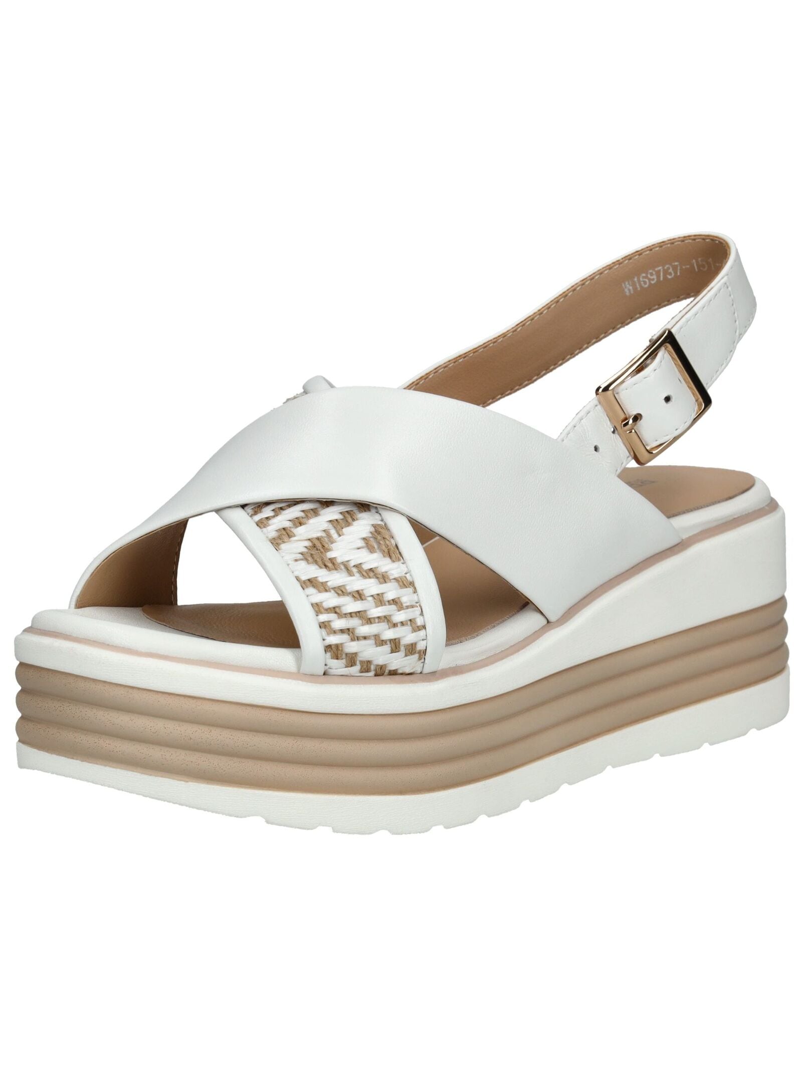 Regarde Le Ciel Keilsandalette "Regarde Le Ciel Sandalen Leder/Textil" günstig online kaufen