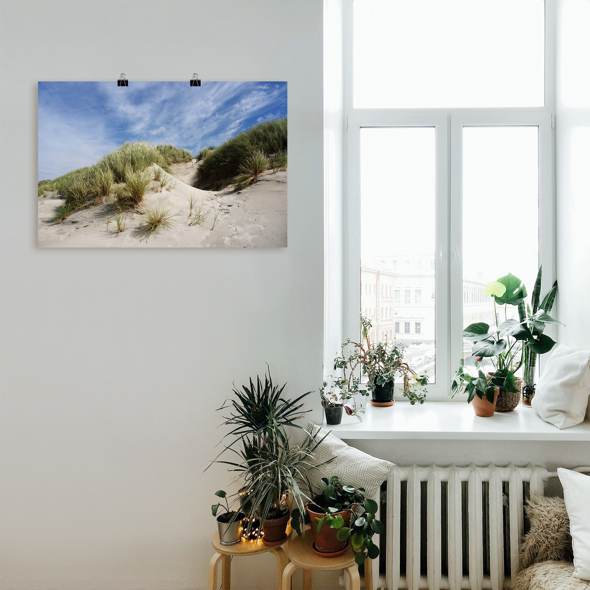 Artland Wandbild »Dünen auf Baltrum«, als Wandaufkleber Strandbilder, versch. in BAUR Größen Alubild, oder Leinwandbild, Poster (1 St.), bestellen 