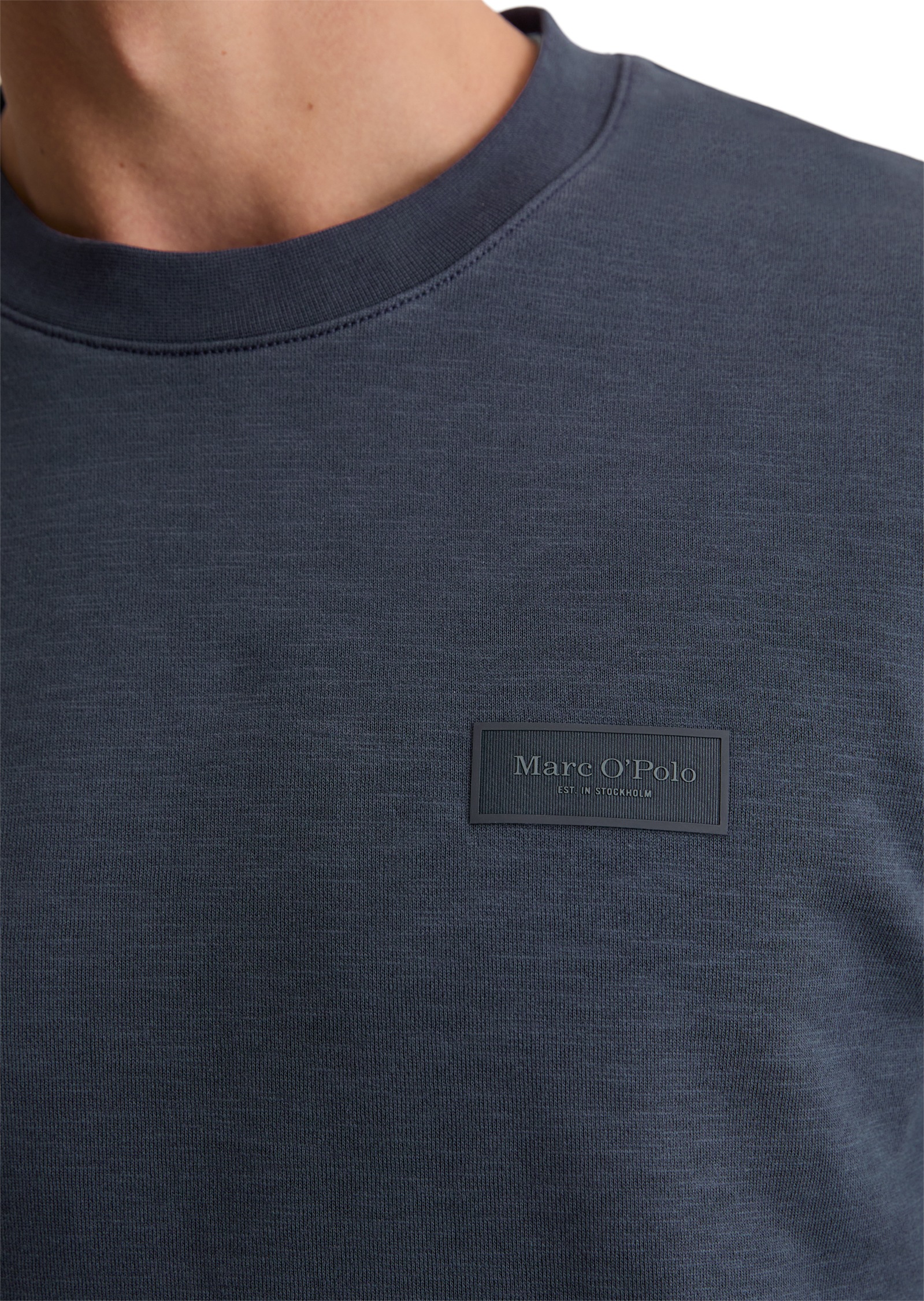 Thumbnail - Marc OPolo Sweatshirt "regular fit aus weichem Bio-Baumwoll-Sweat", angenehm weich gebrushte Innenseite