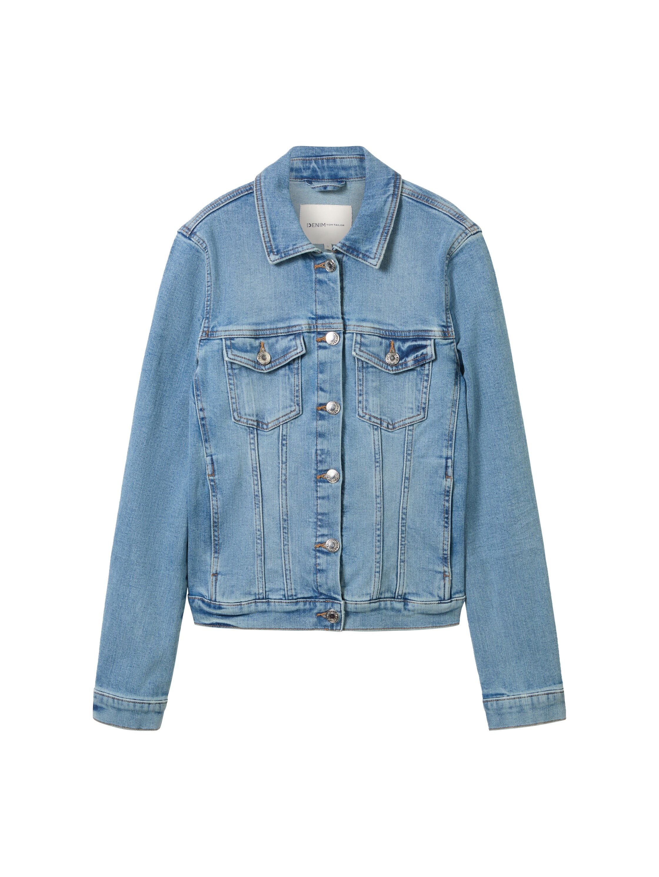 TOM TAILOR Denim Jeansjacke, im klassischen Look und mit Stretch