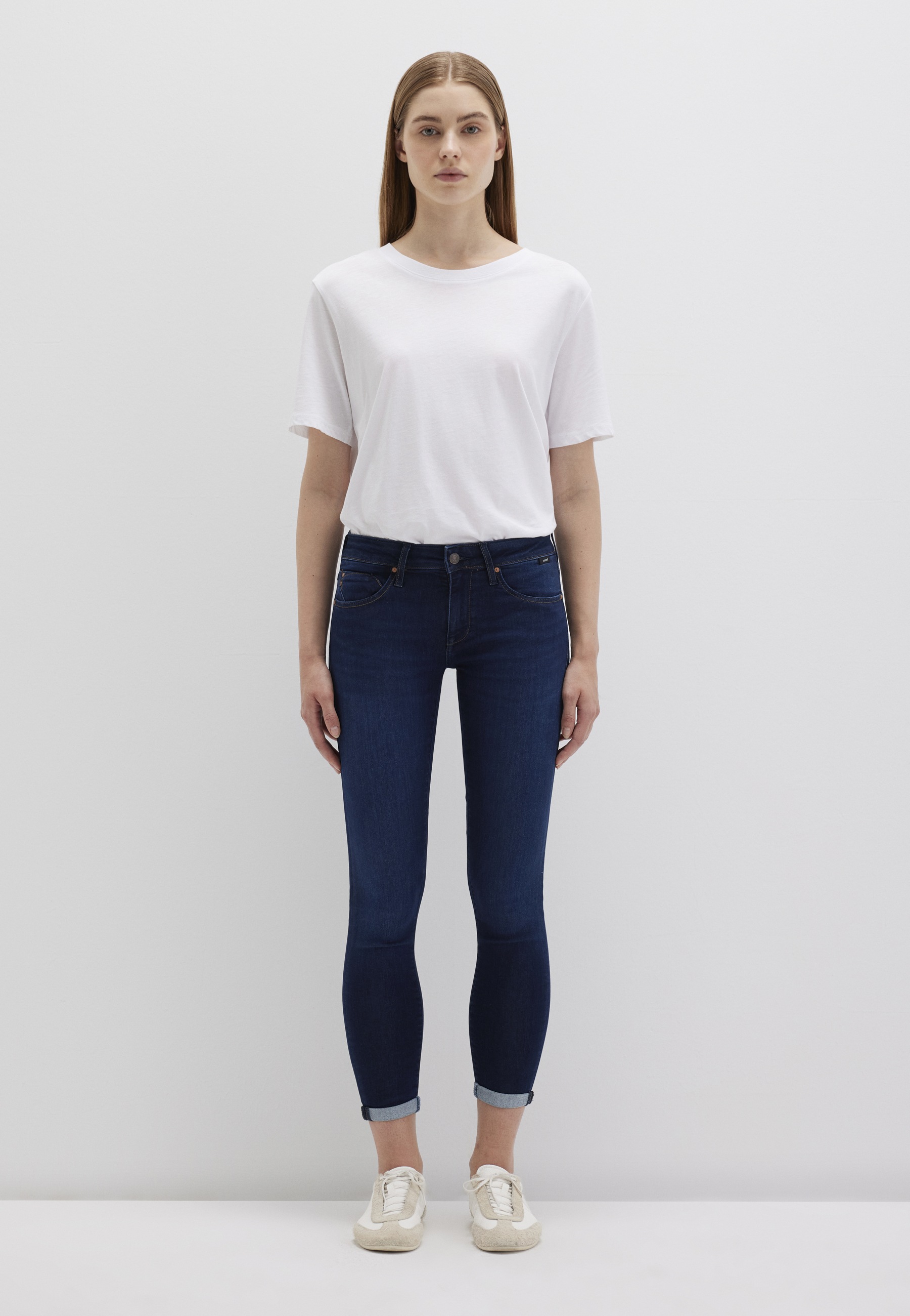 Thumbnail - Mavi Röhrenjeans "LEXY" Cropped Super Skinny Jeans