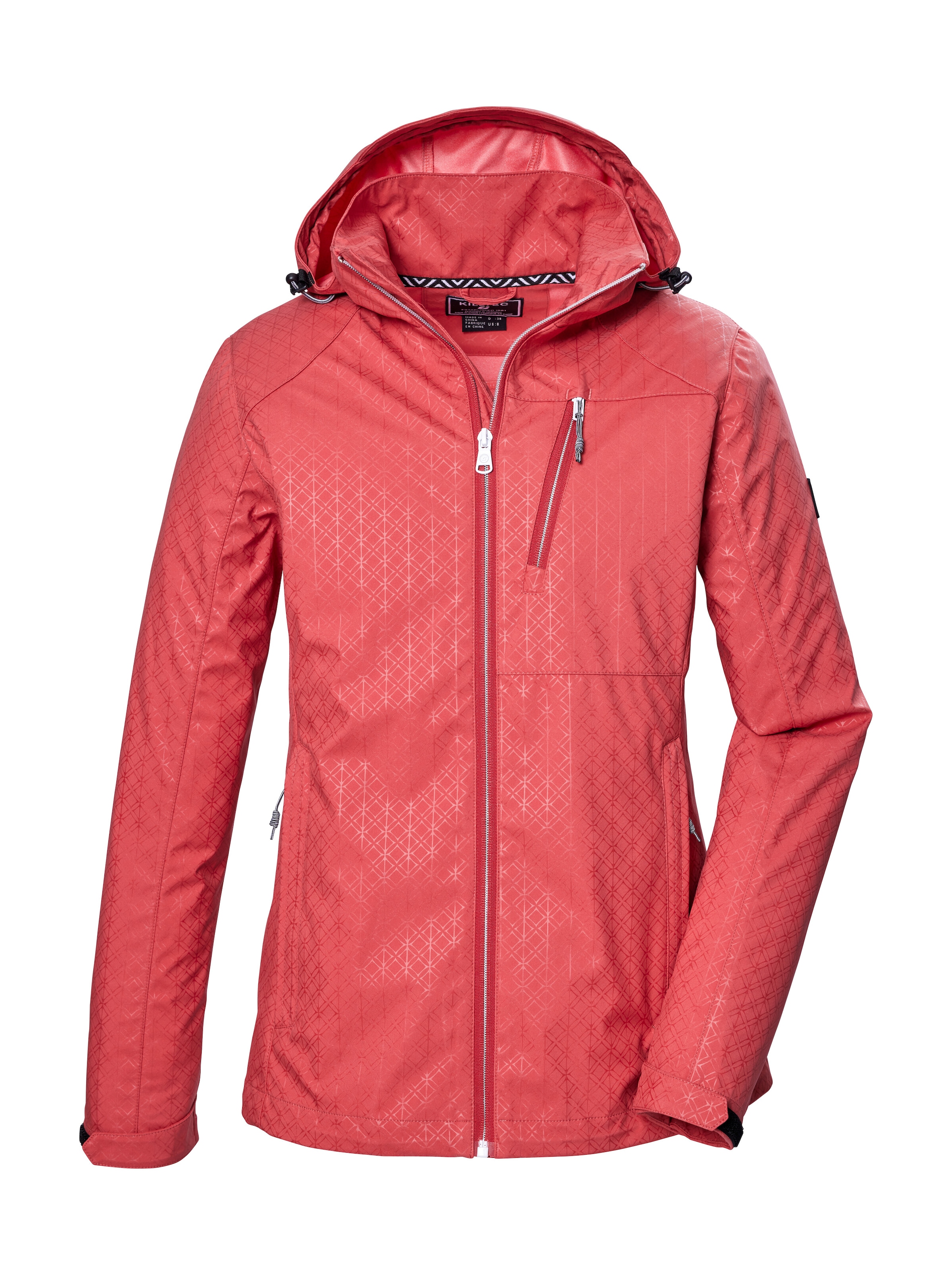 Killtec Softshelljacke "KOS 121 WMN SFTSHLL JCKT GRPHIC" Wasserabweisend, w günstig online kaufen