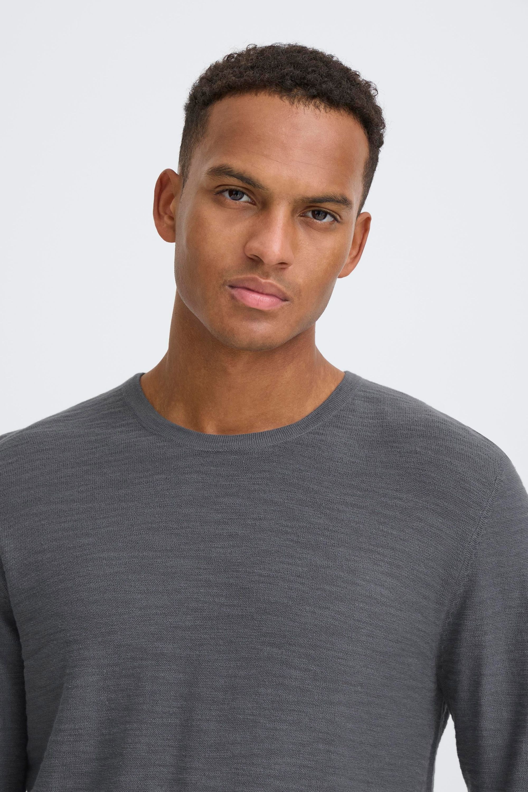 Blend Strickpullover »BHAbas« Basic Strickpullover