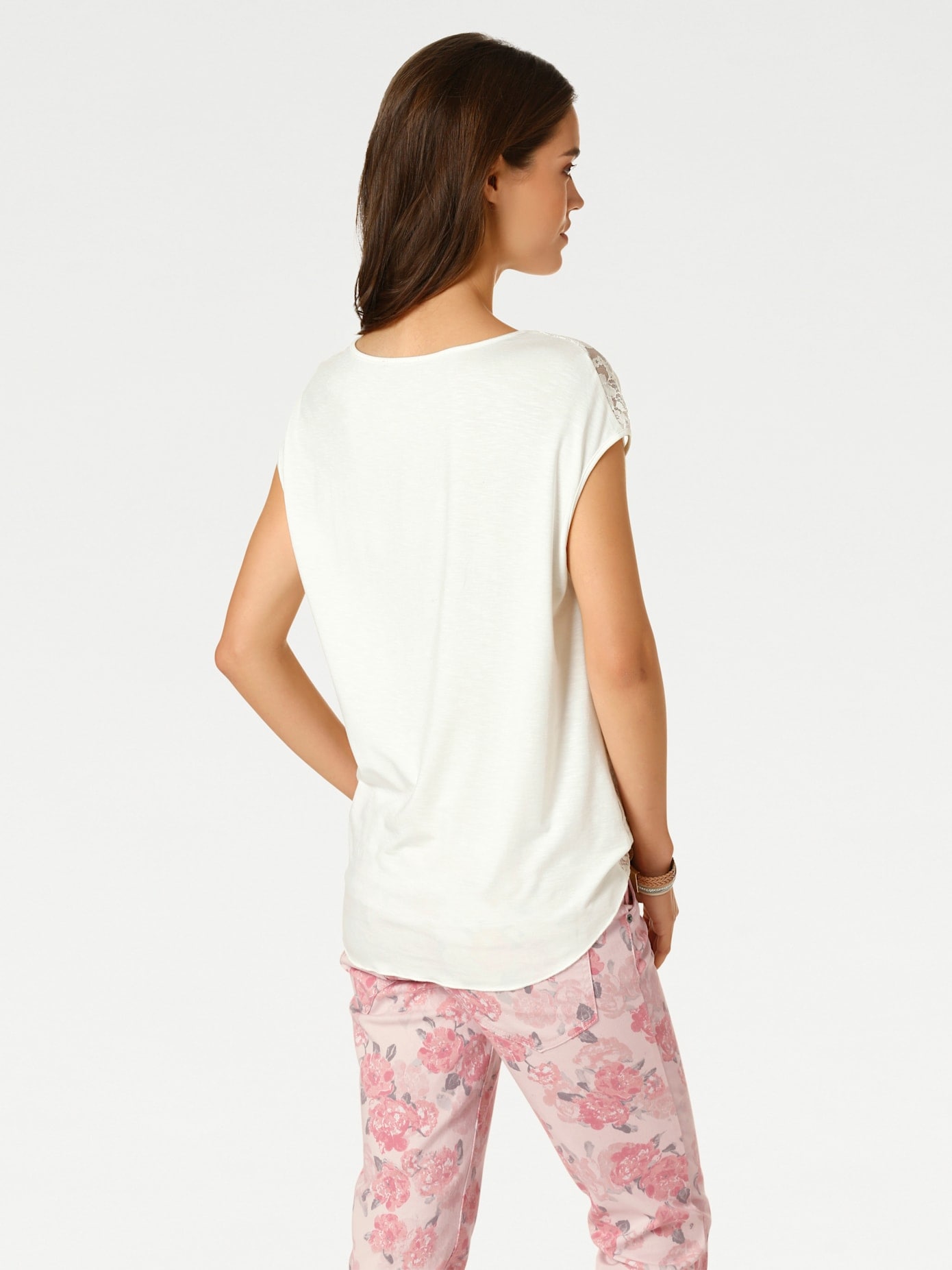 heine Spitzenshirt »Spitzen-Shirt«, (1 tlg.)