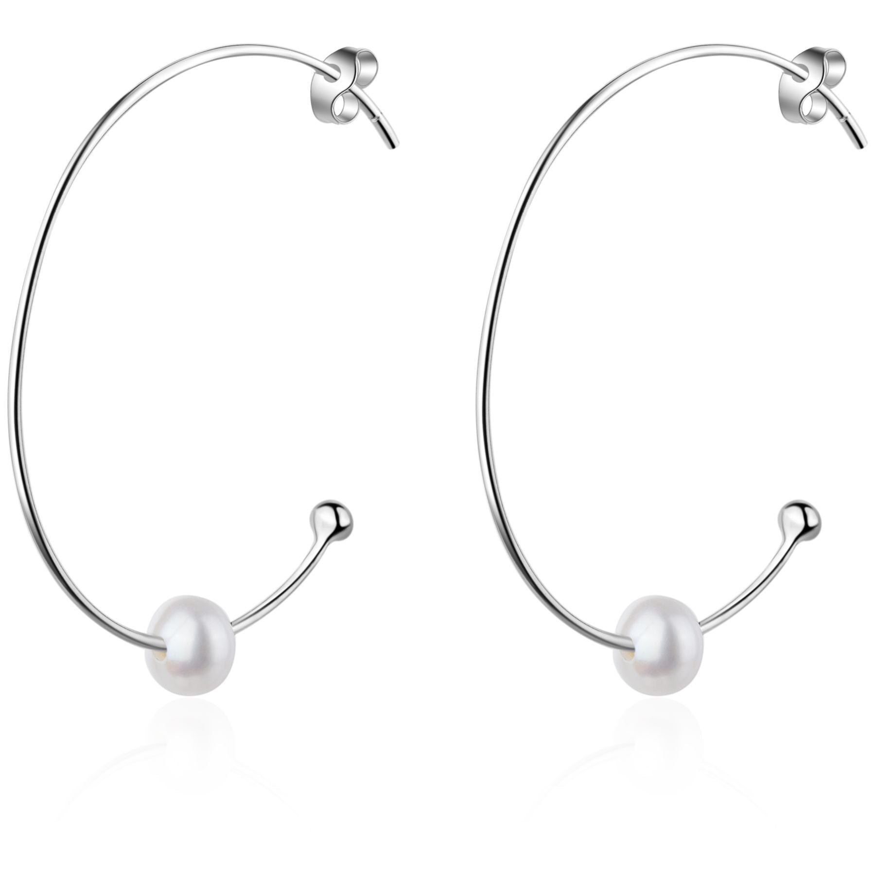 AILORIA Mitsuko Pearl Earrings Silver