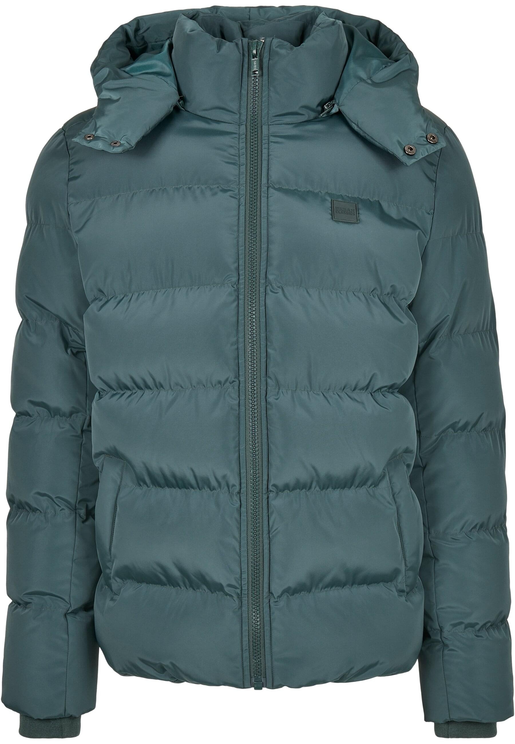 URBAN CLASSICS Allwetterjacke "Urban Classics Herren Hooded Puffer Jacket", (1 St.), mit Kapuze