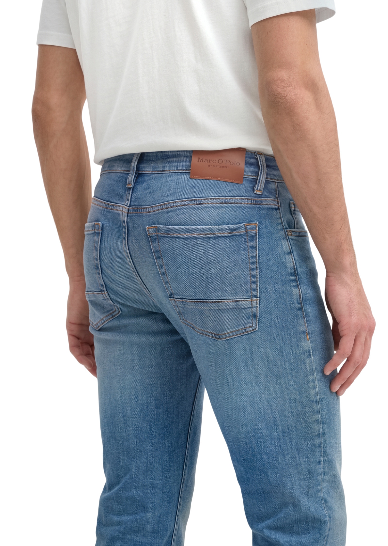 Marc O'Polo 5-Pocket-Jeans »in lässiger Cross-Hatch-Denim Struktur«