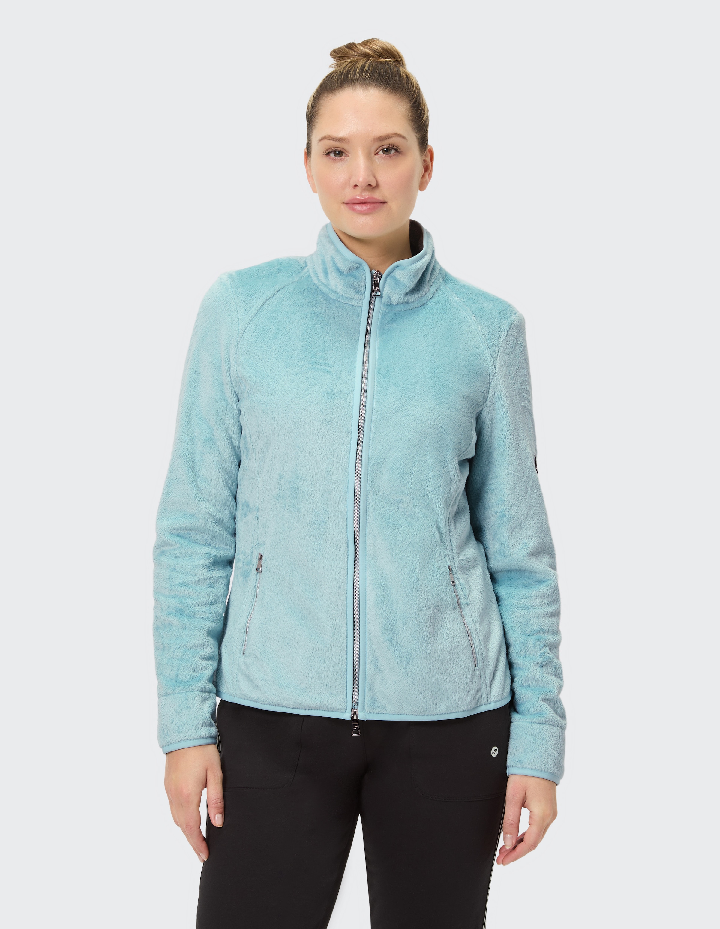Joy Sportswear Sweatjacke "SWEATJACKE MALENA" mit robustem Reißverschluss, aus Polyester, in den Größen 36 bis 48