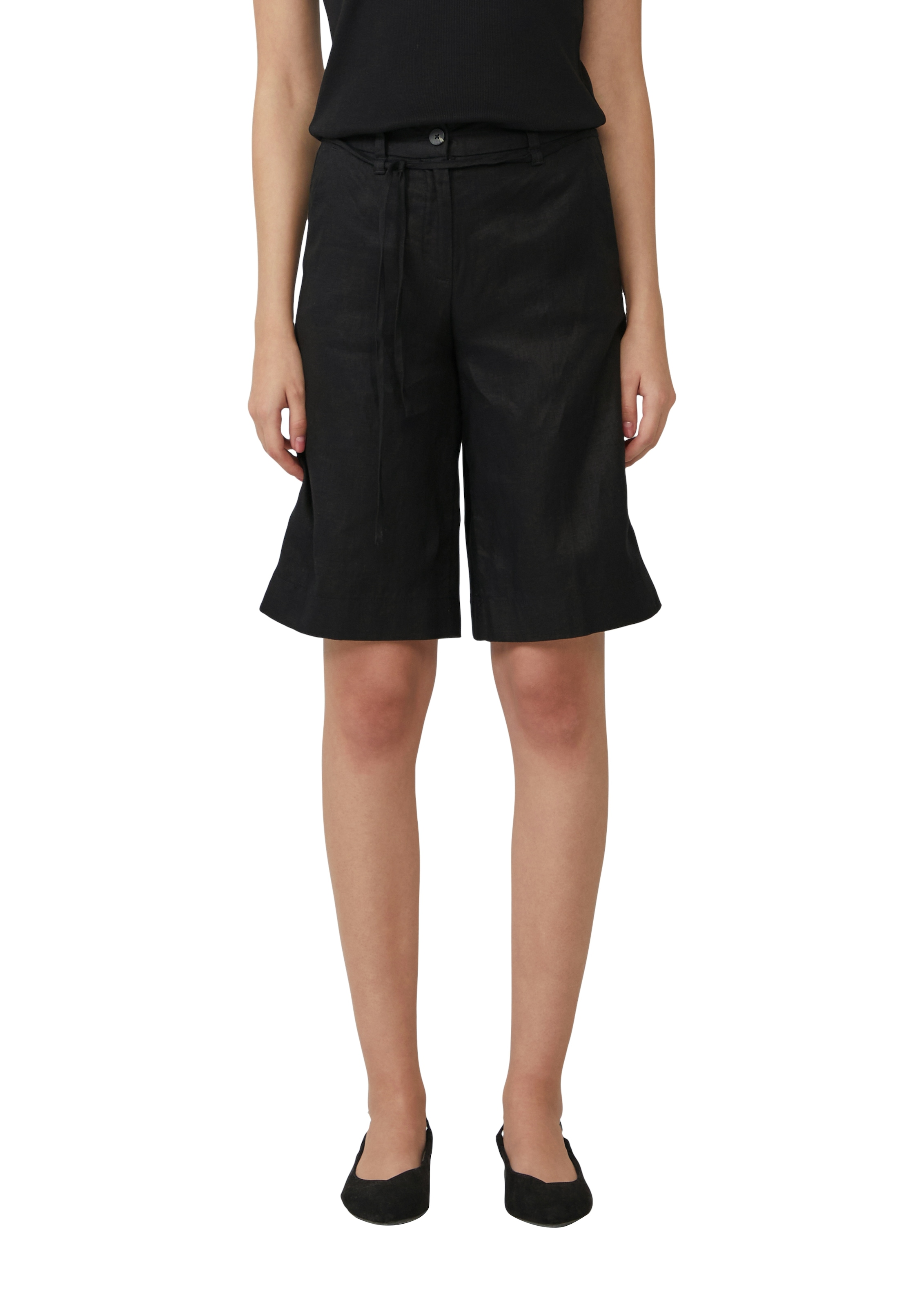 s.Oliver Bermudas, Sommerhose aus Leinen günstig online kaufen