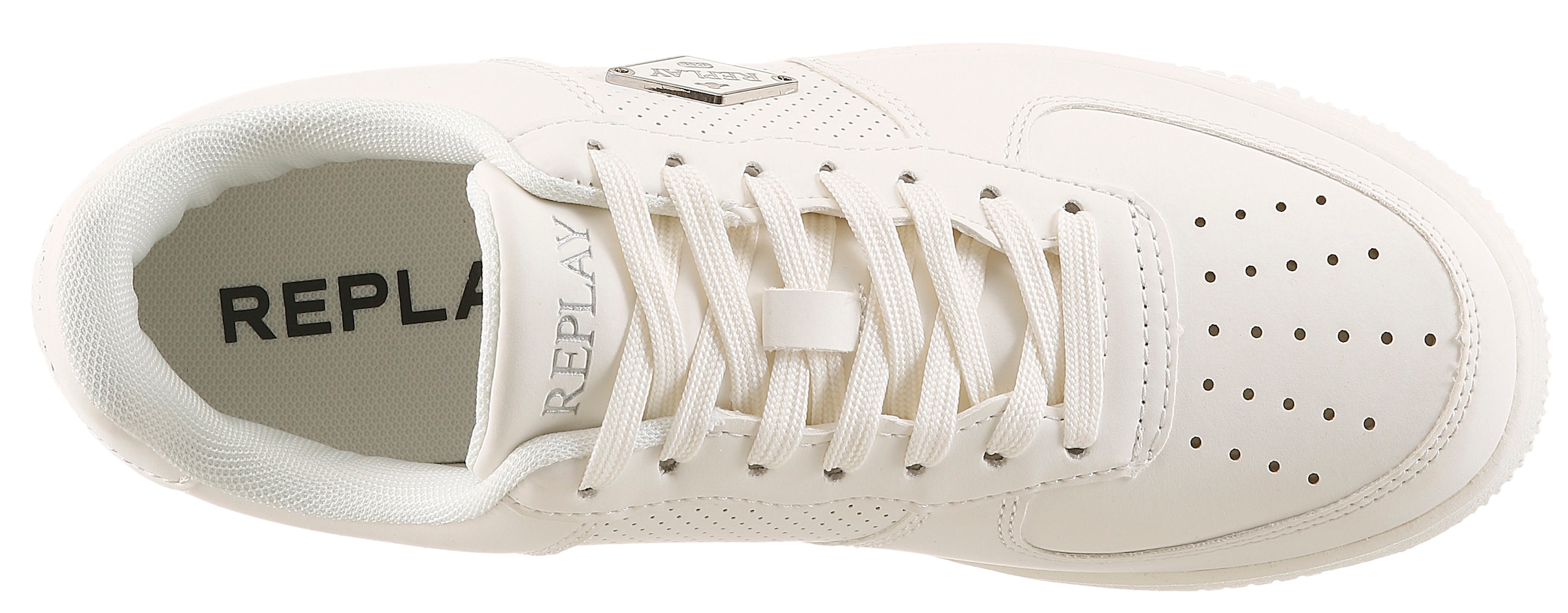 Replay Plateausneaker  Halbschuh, Schnürschuh, Freizeitsneaker mit Label