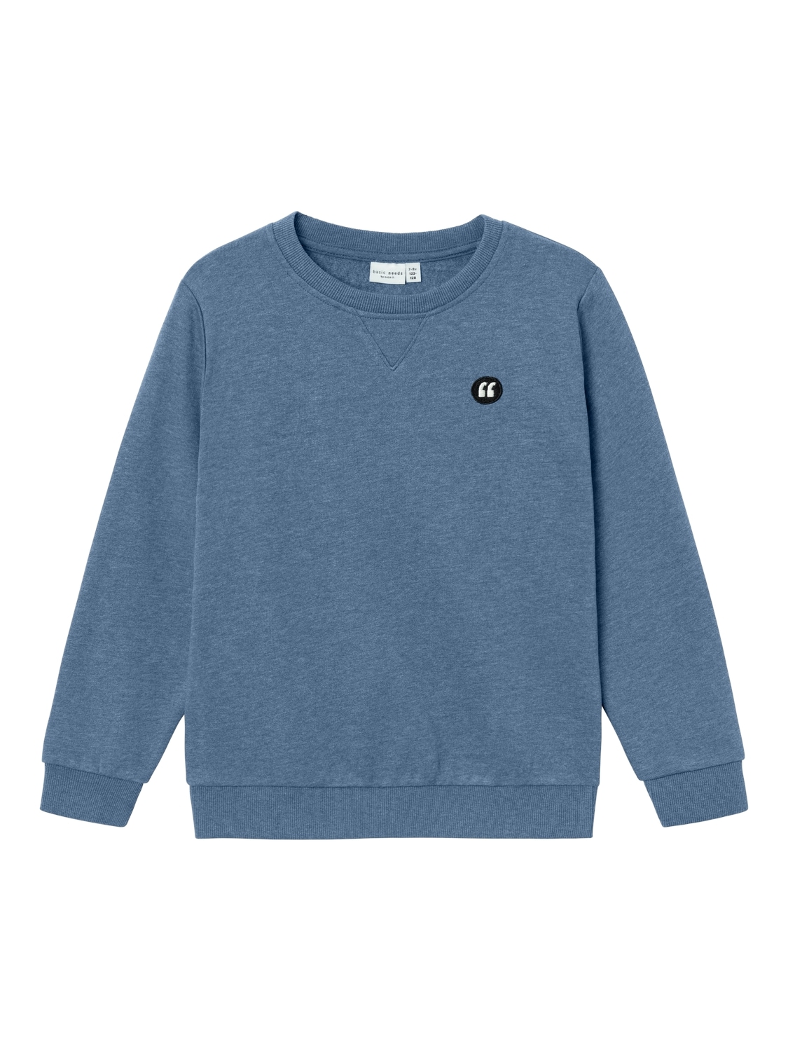 Name It Sweatshirt »NKMVIMO für Jungen mit Bündchen und klassischer Form«, unifarben, casual, regular fit, Baumwollmischung, Rundhals