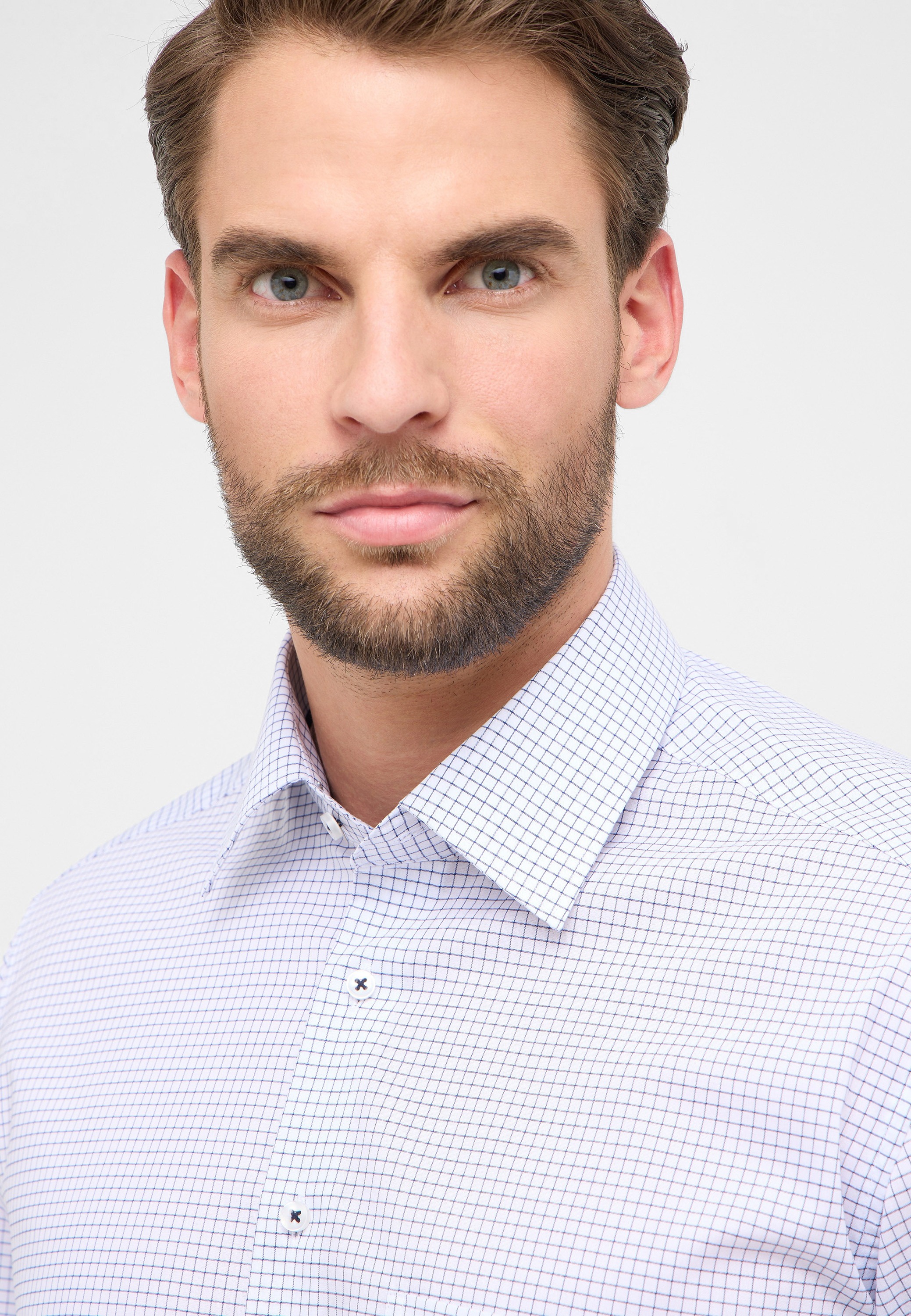 Thumbnail - Eterna Langarmhemd "COMFORT FIT" NON IRON (bügelfrei)