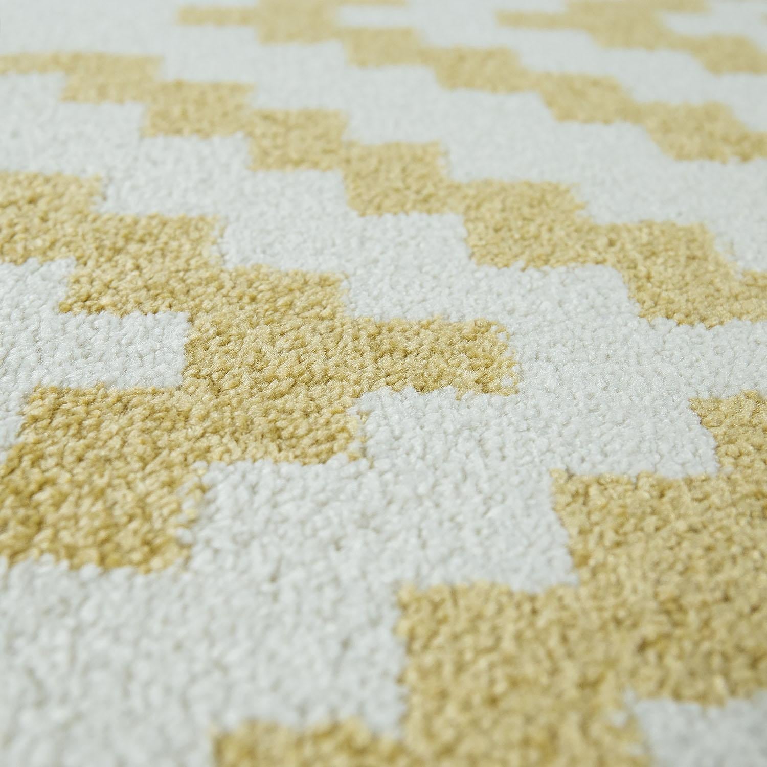 Paco Home Läufer »Stella 400«, rechteckig, 16 mm Höhe, Teppich-Läufer, Kurzflor, Pastell Farben, Rauten Design