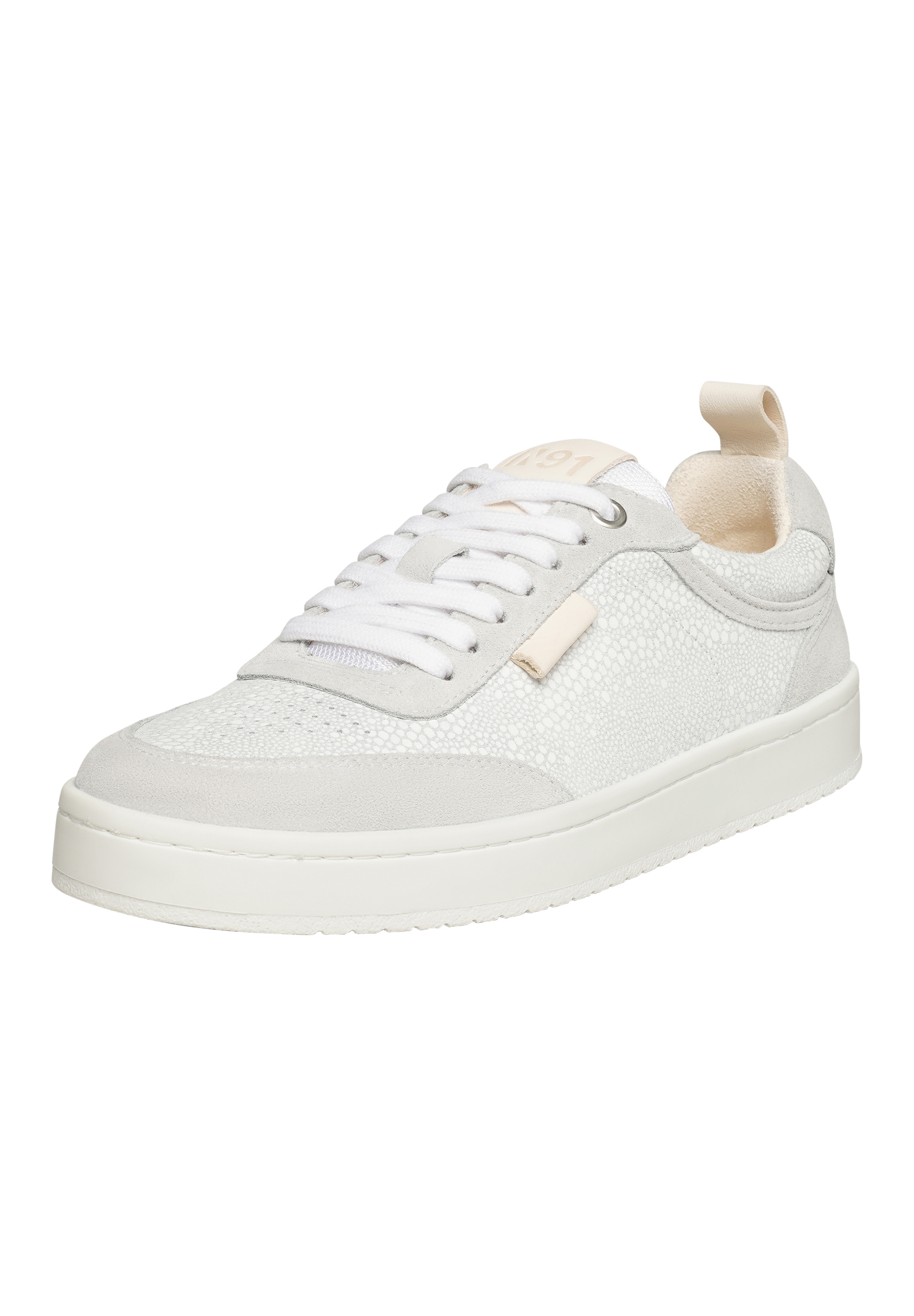 N91 Sneaker "Court W AA Damensneaker", Turnschuh Leder handgefertigt, sport günstig online kaufen