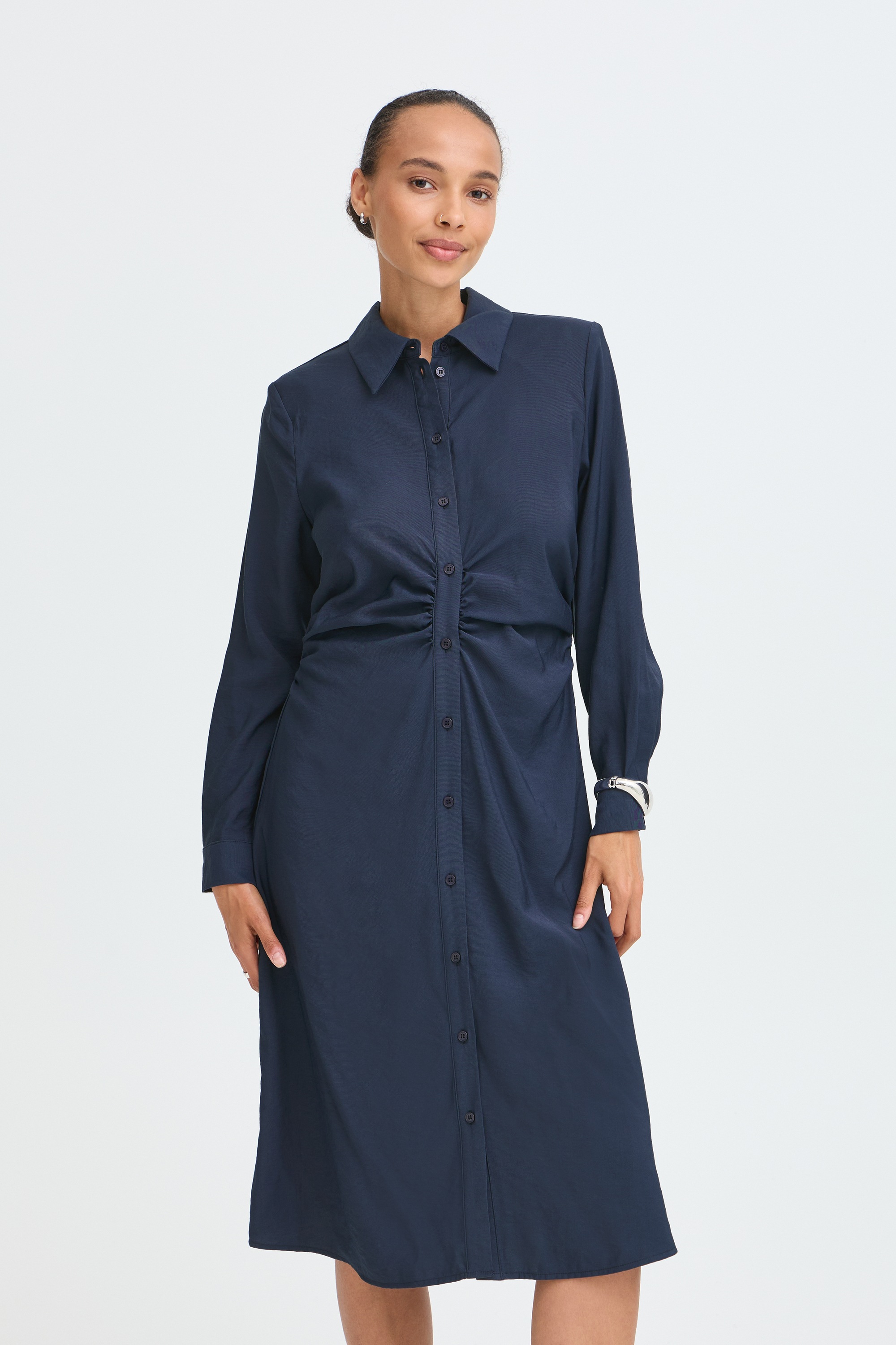 b.young Midikleid »Damen Freizeitkleid BYXFLOY«