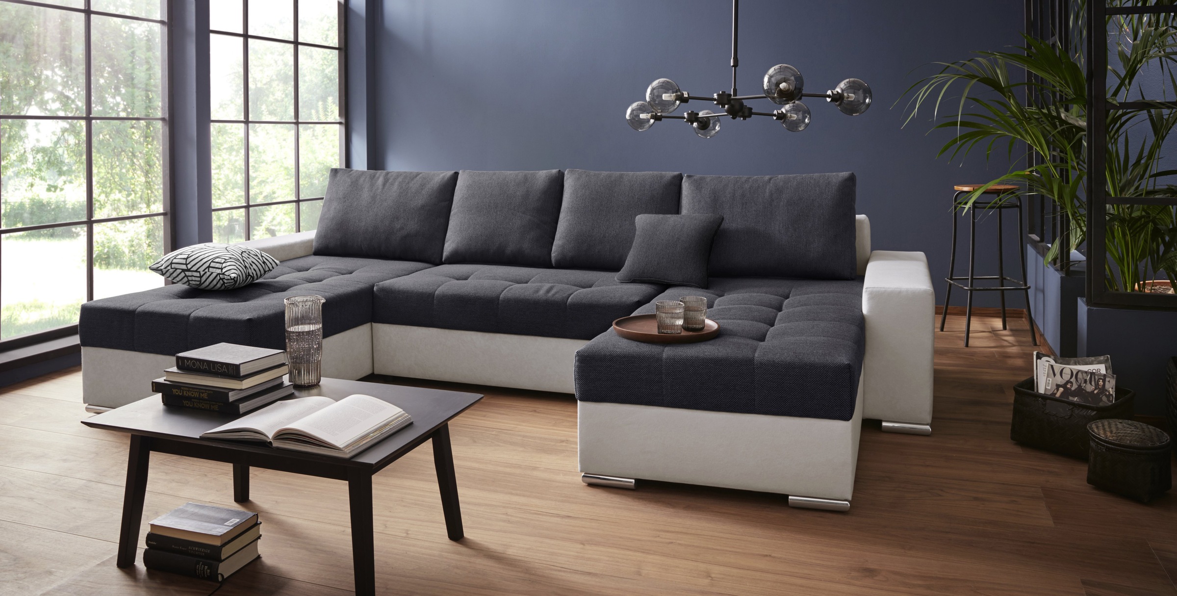 COLLECTION AB Sofa »Josy U-Form« ir miegojimo funkci...