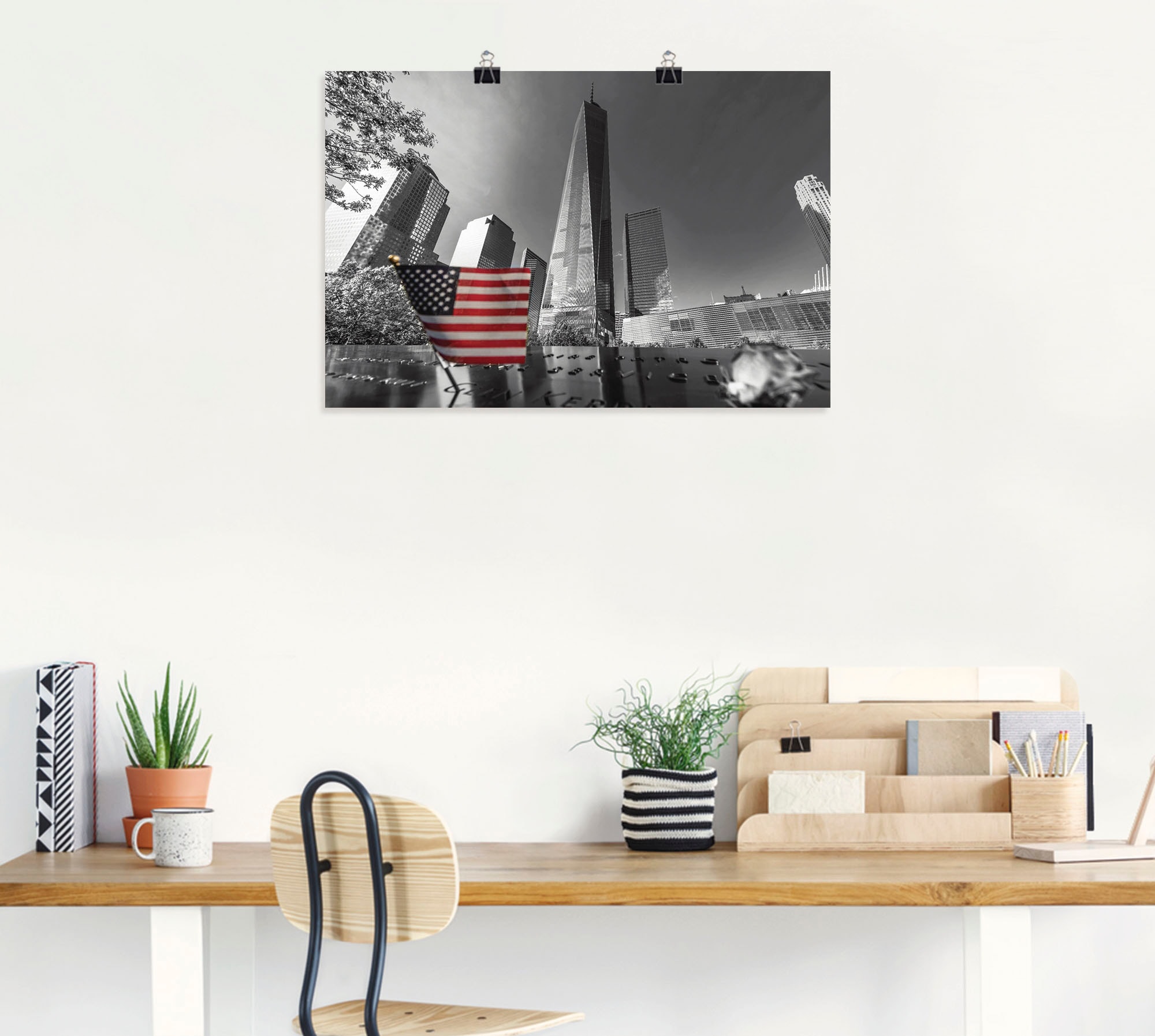 Artland Poster »New York One World Trade Center I«, Amerika, (1 St.), als Alubild, Leinwandbild, Wandaufkleber oder Poster in versch. Größen