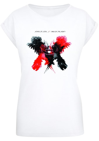 T-Shirt »Merchcode Damen Ladies Kings Of Leon - OBTN cover T-Shirt«, (1 tlg.)