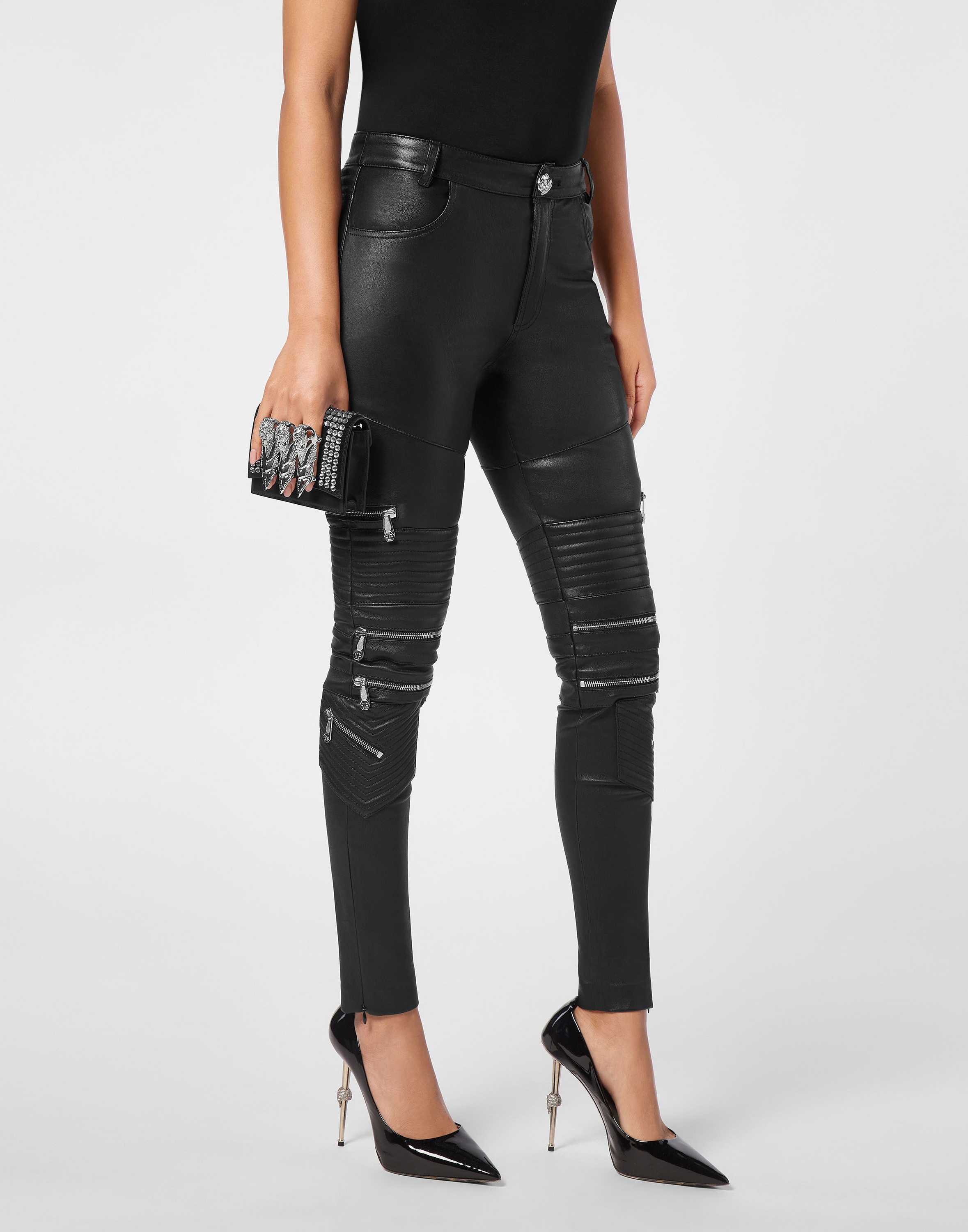 PHILIPP PLEIN Schultertasche "Skull Mit Schmucksteinen" günstig online kaufen