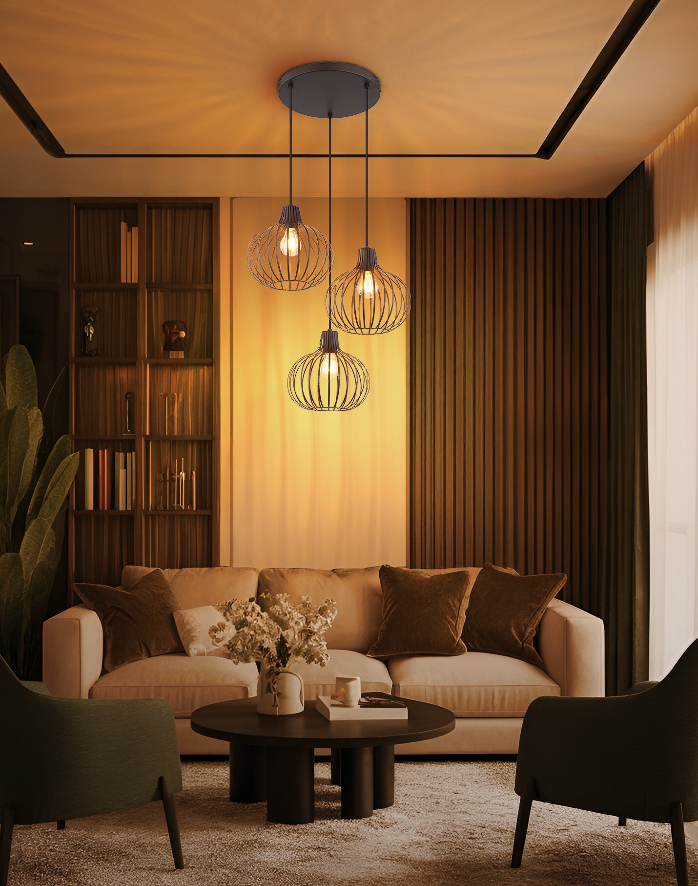 NOWA Hängeleuchte »MATEO« E27 1 Stk. Hängelampe Esszimmer-Leuchte Esstischleuchte Wohnzimmer