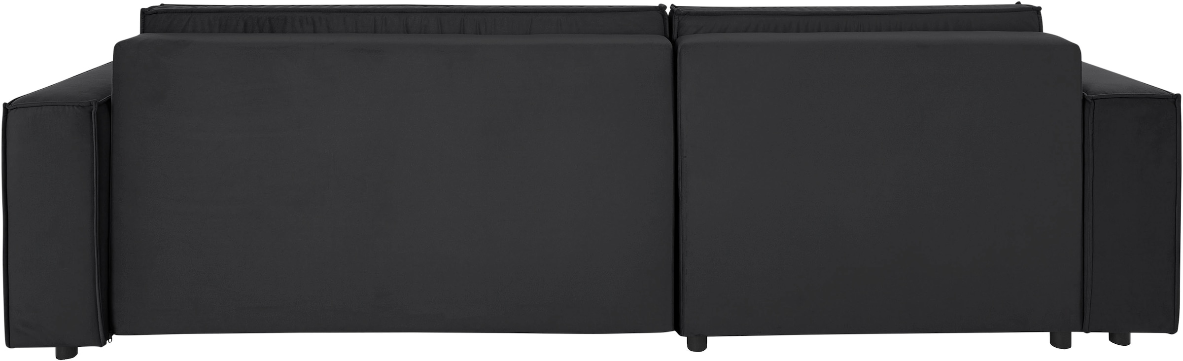 INOSIGN Ecksofa »Marva L-Form«, incl. Bettfunktion und Bettkasten, Federkern