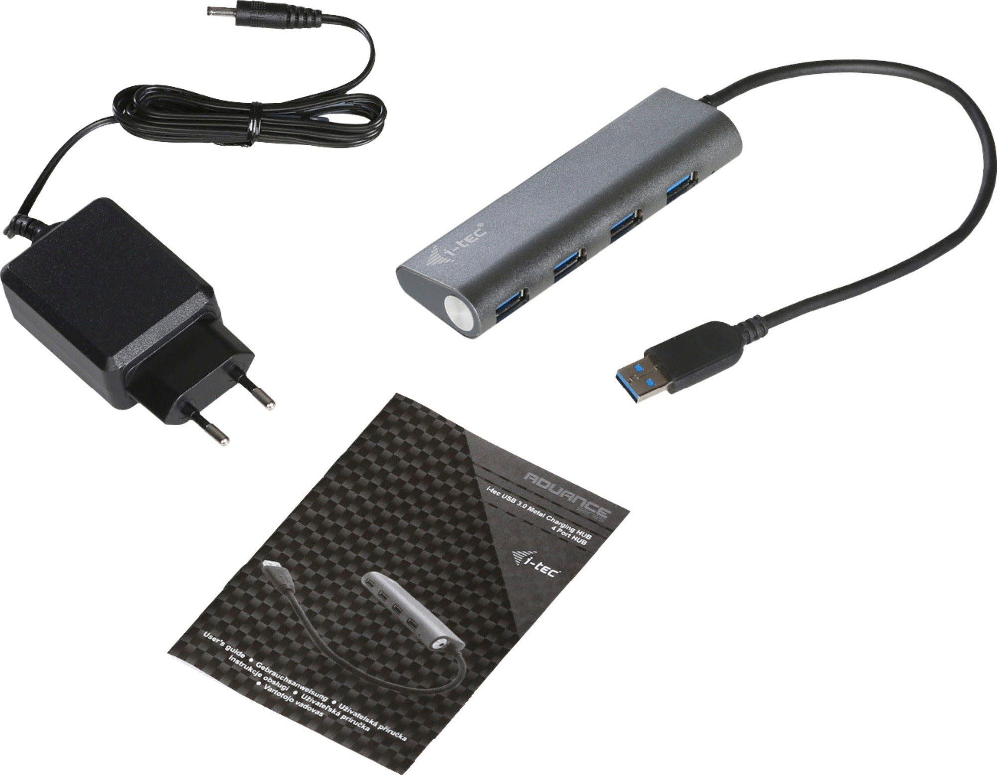 I-TEC USB-Ladegerät »USB 3.0 Metal Charging HUB 4 Port«