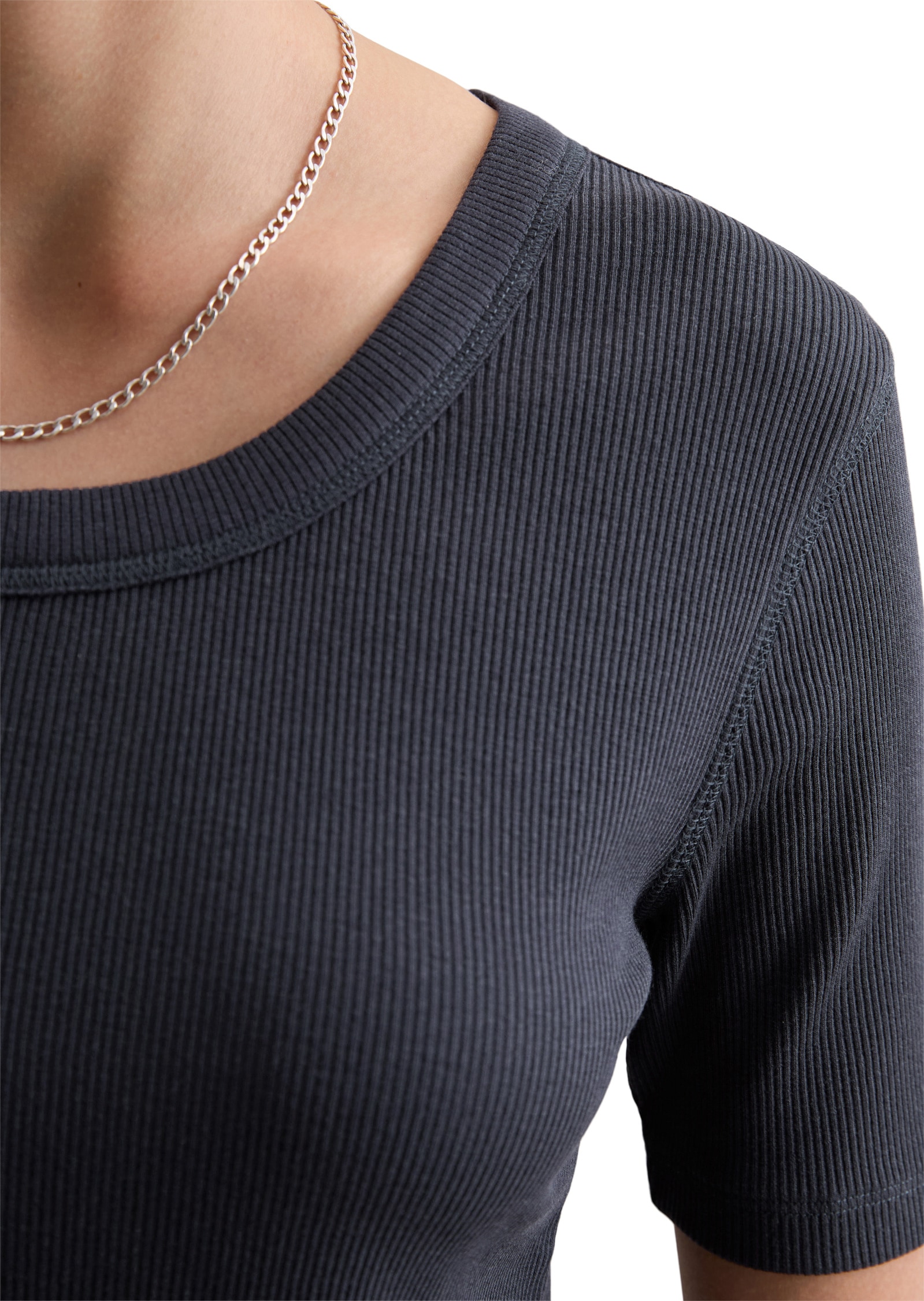 Marc O'Polo DENIM T-Shirt »aus softem Bio-Baumwolle-Modal-Stretch-Jersey«