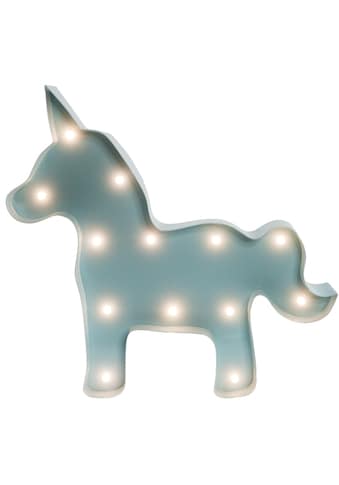 MARQUEE LIGHTS LED Dekolicht »Unicorn« 13 flammig-fla...