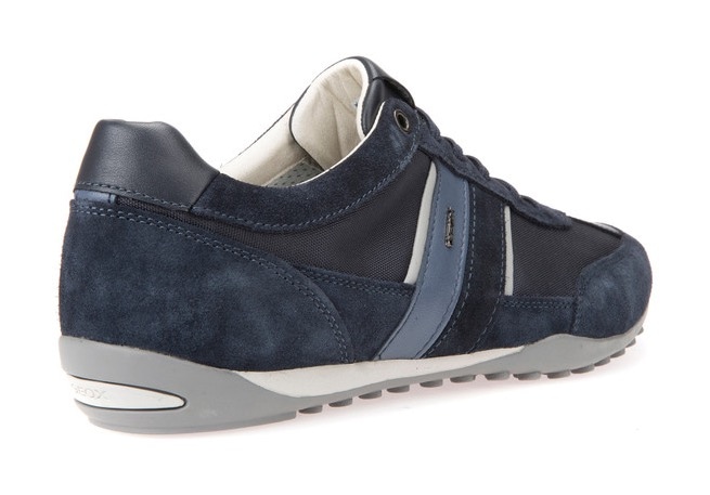 Geox Sneaker "U WELLS C", Freizeitschuh, Halbschuh, Schnürschuh mit Logover günstig online kaufen