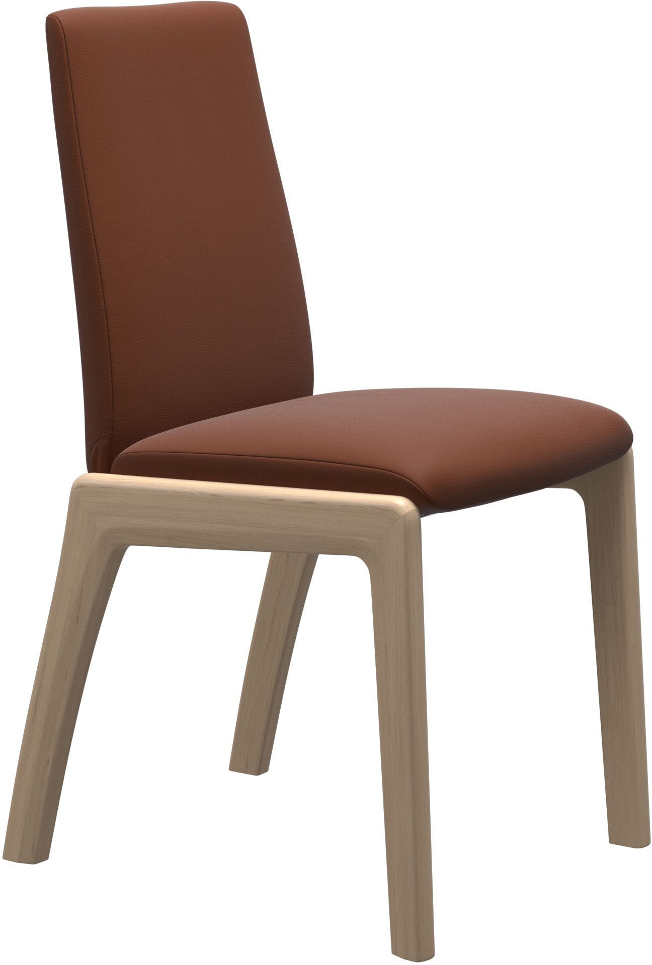 Stressless Polsterstuhl "Laurel" () Low Back, Größe M, mit abgerundeten Beinen in Eiche natur