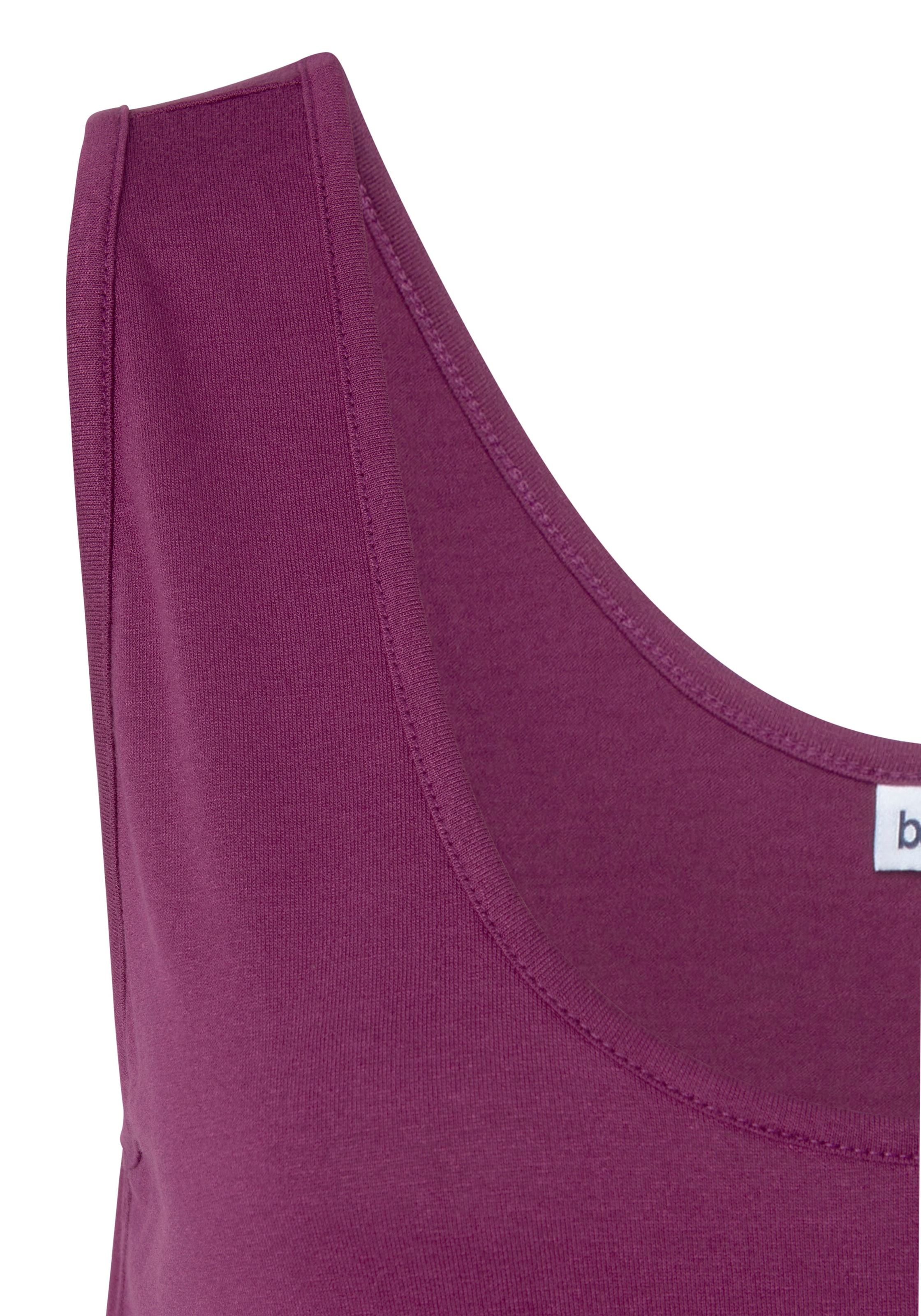 Beachtime Tanktop, (2er-Pack), aus Viskose, lockere Passform, Basic