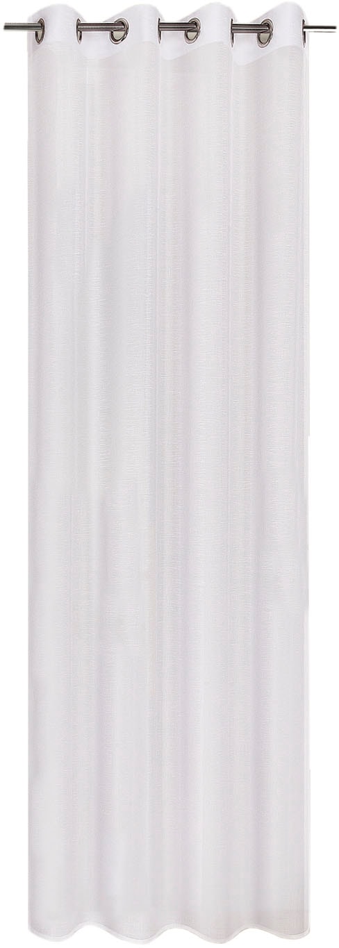 Gerster Gardine "Elena" Ösen 1 Stk. tlg. Ösenschal uni mit Ösen günstig online kaufen