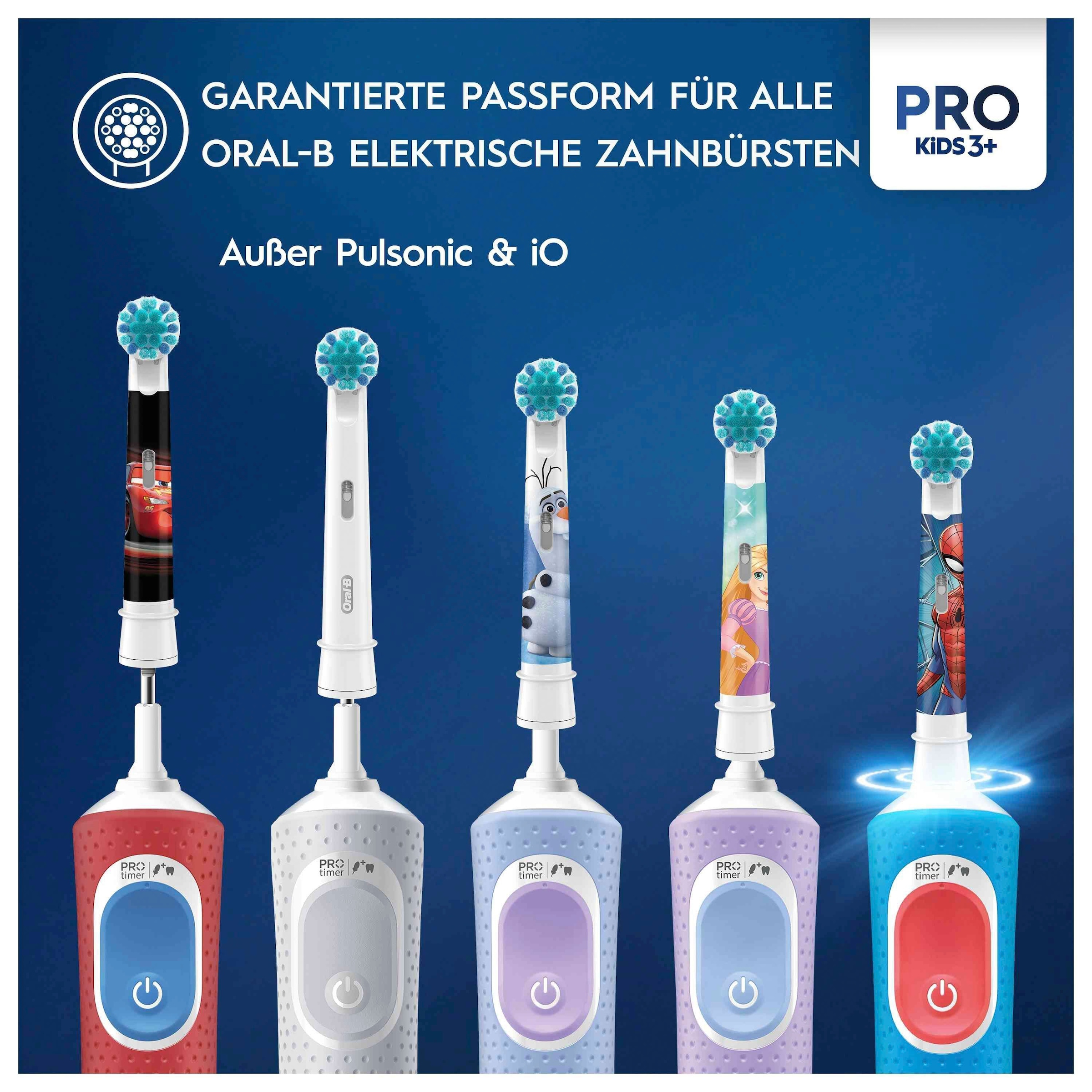 Oral-B Aufsteckbürsten »Frozen«, extra weiche Borsten