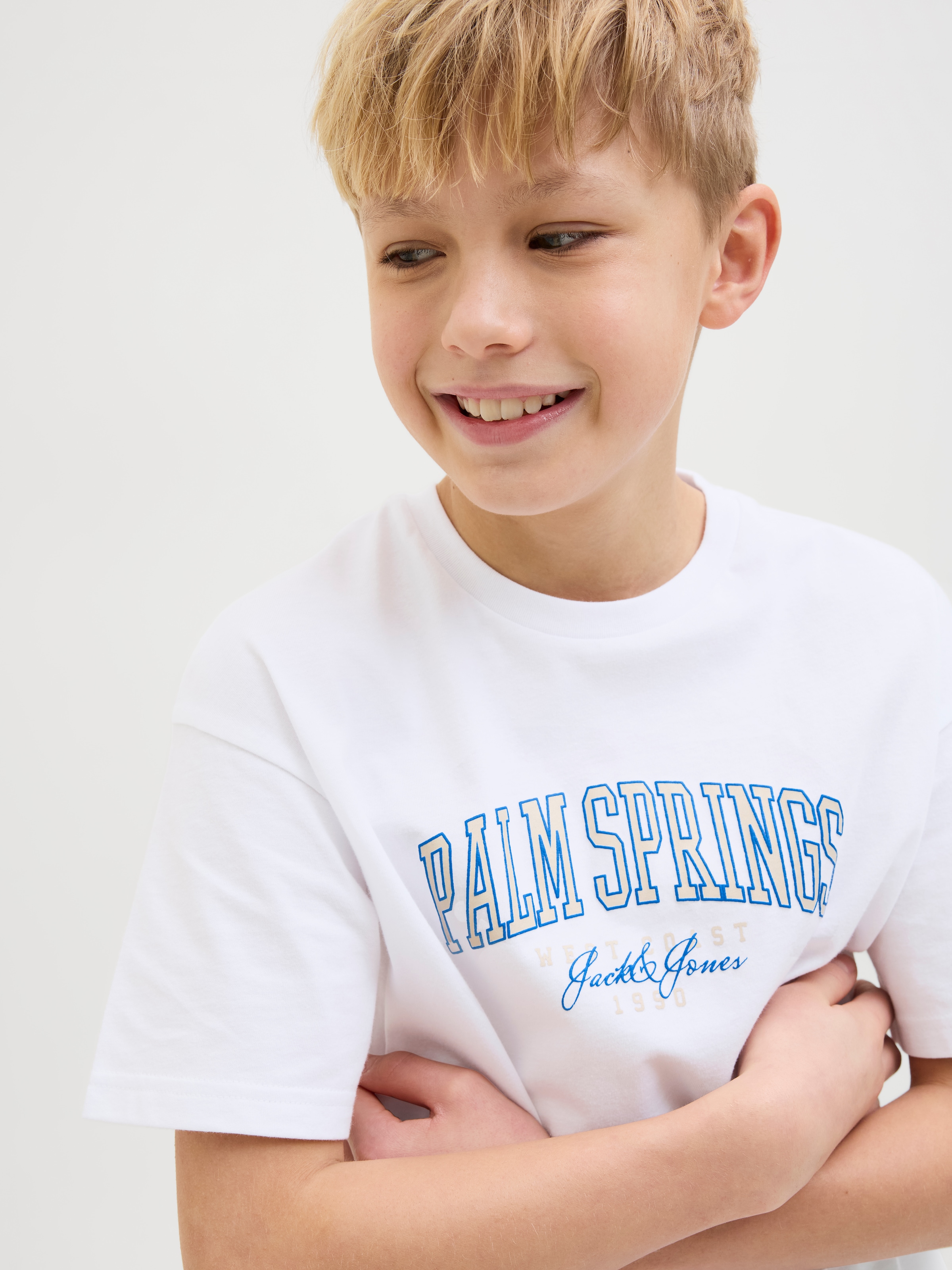 Jack & Jones Junior T-Shirt »JJDETROIT TEE SS CREW NECK JNR«