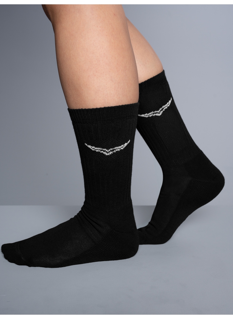 Trigema Socken "TRIGEMA Sportsocken im Doppelpack" 2 Stk. tlg.