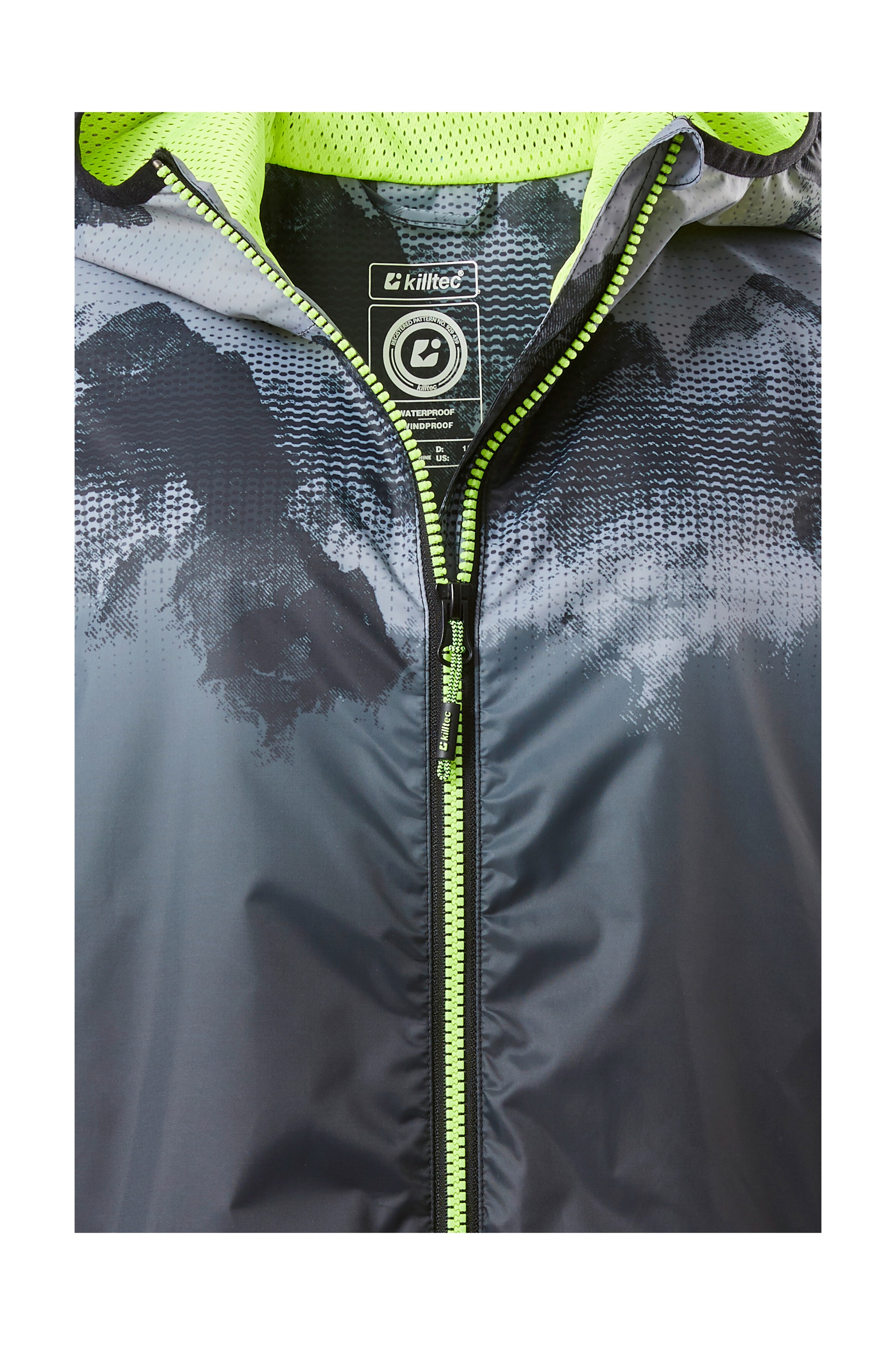 Killtec Outdoorjacke »Lyse BYS JCKT B«, Leichte, wasserdichte Kinderjacke, klein verpackbar, cooles Muster