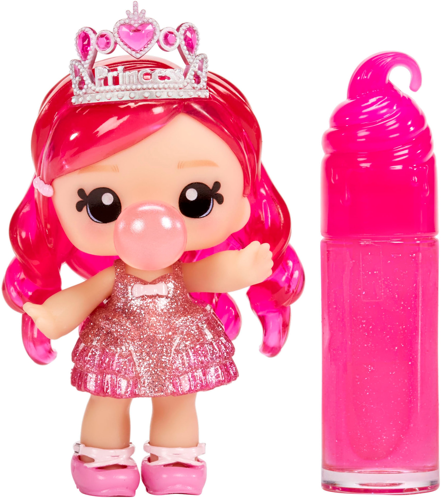 Minipuppe »Yummiland Lipgloss Doll - Bianca Bubblegum«, inklusive Schlüsselanhänger