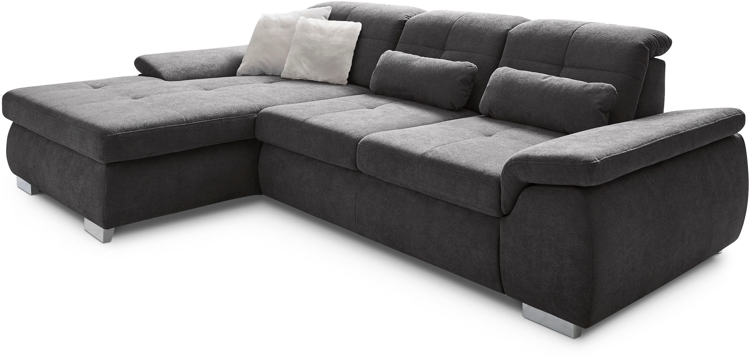Die PlanBar Ecksofa "MP-IN16037 L-Form, Breite 289 cm, mit Kaltschaum-Polsterung" inkl. Sitztiefenverstellung, weitere Funktionen wählbar
