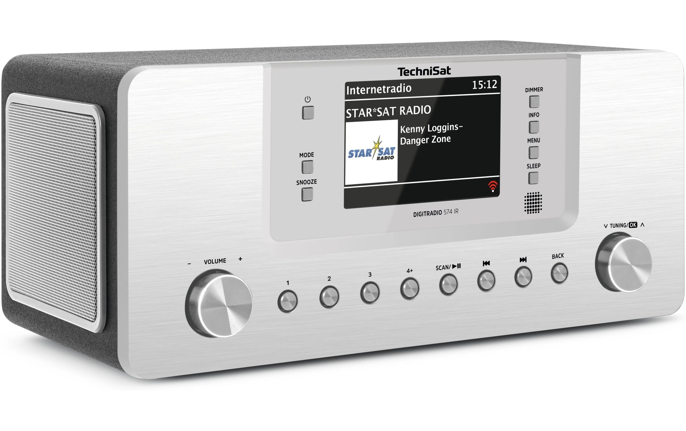 TechniSat Internet-Radio »DigitRadio 574 IR« (Bluetooth Digitalradio (DAB+) | FM-Tuner | Internetradio )