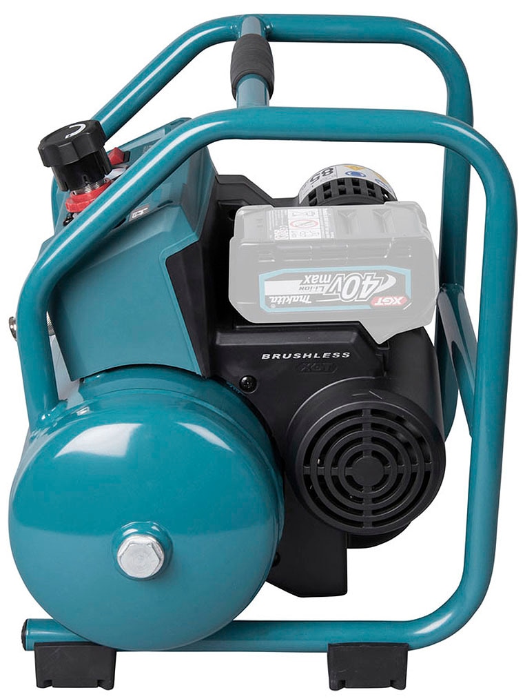Makita Kompressor »»AC001GZ««, (XGT, 40V max., Kessel, 7,6 l), ohne Akku, ohne Ladegerät