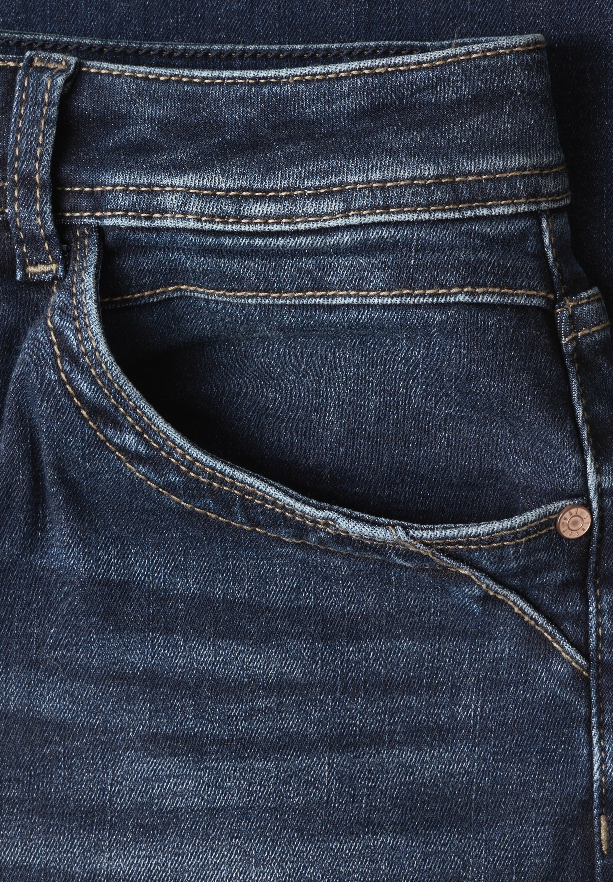STREET ONE Loose-fit-Jeans High Waist
