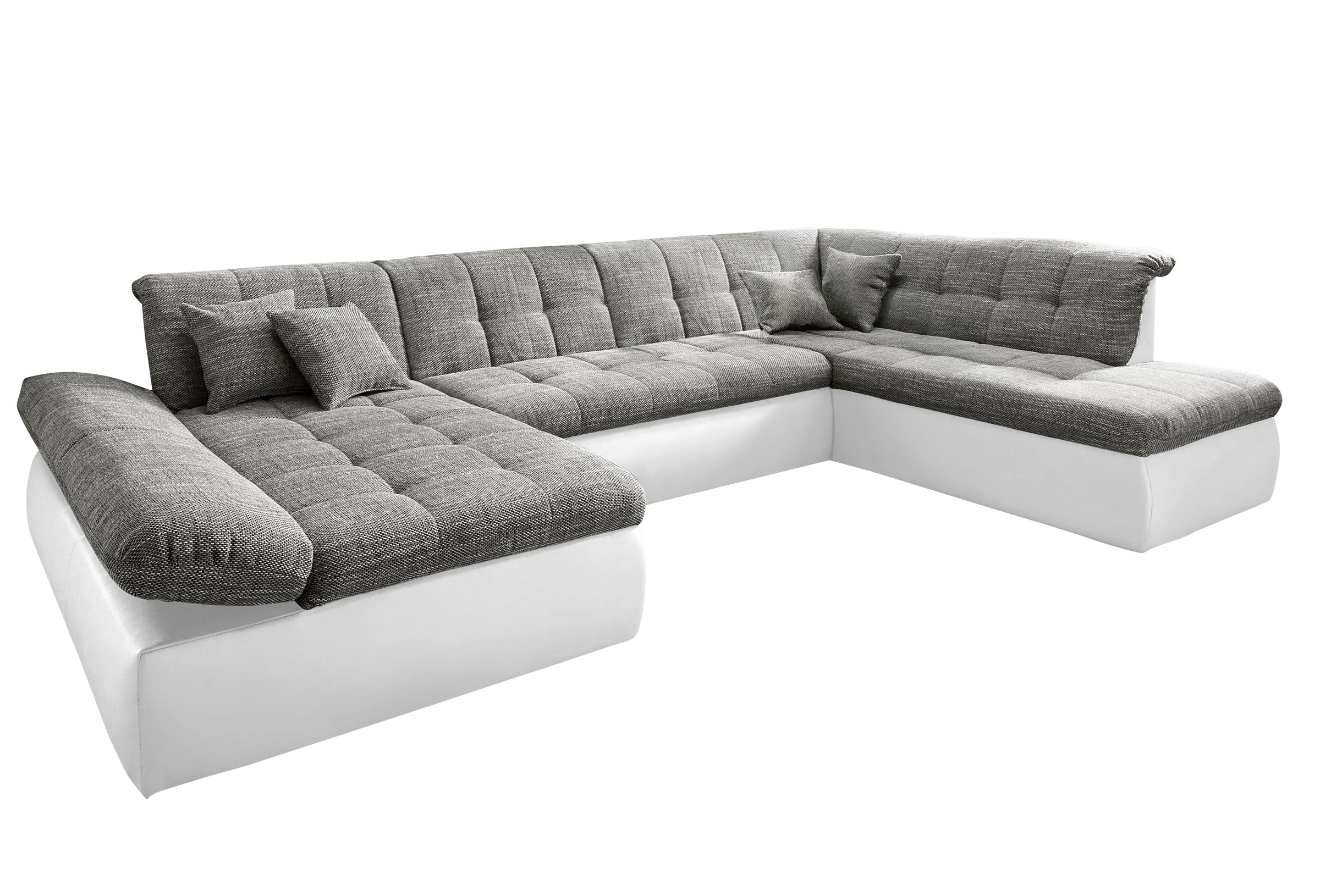 DOMO collection Wohnlandschaft "Moric U-Form, auch in Cord, Breite 353cm, v günstig online kaufen